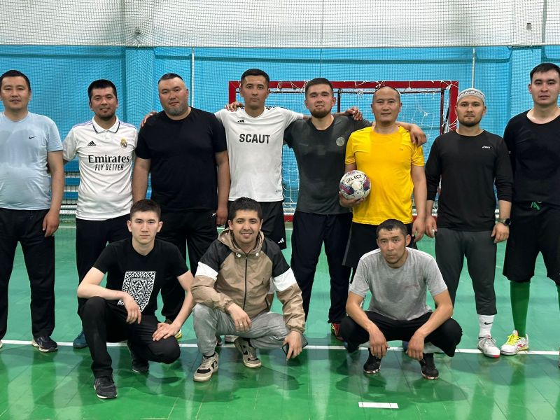 Жастар арасында футбол ойыны ұйымдастырылды
