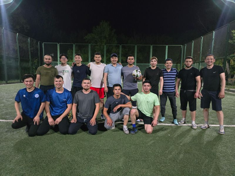 «Төлеутай ата» мешіті футболдан достық кездесу өткізді