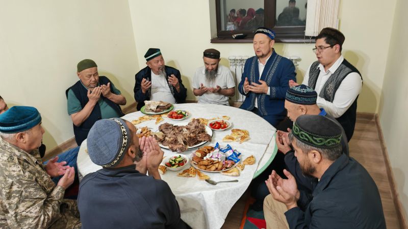 «Төлеутай ата» мешітінде саяси қуғын-сүргін құрбандарына арнап, ас берілді