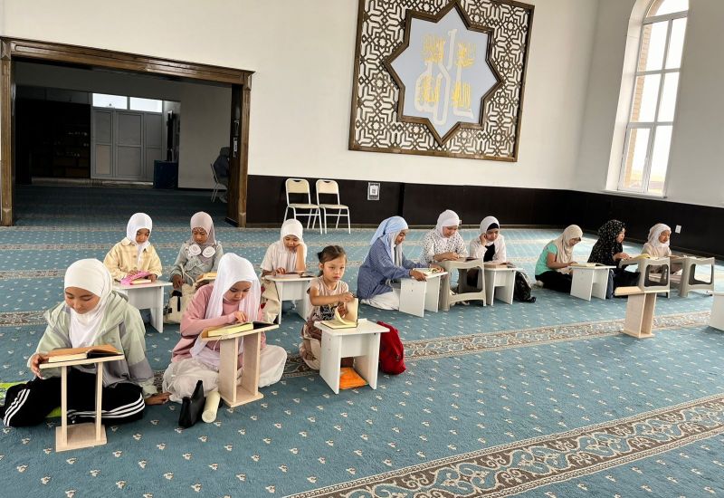 «Қажыбай қажы» мешітінде «Имани жаз» жазғы діни сауат ашу курсы басталды