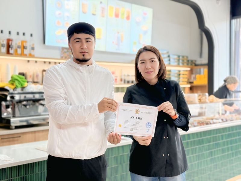 «Жанель» ЖК тамақтану орны сертификатталды