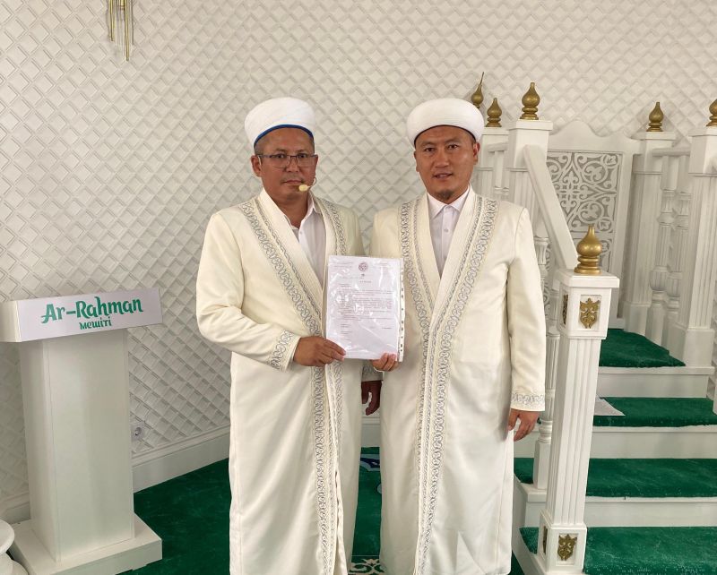 «AР-РАХМАН» МЕШІТІНЕ ЖАҢА ИМАМ ТАҒАЙЫНДАЛДЫ