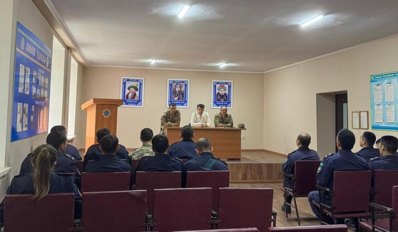 Өрт сөндірушілермен рухани кездесу 