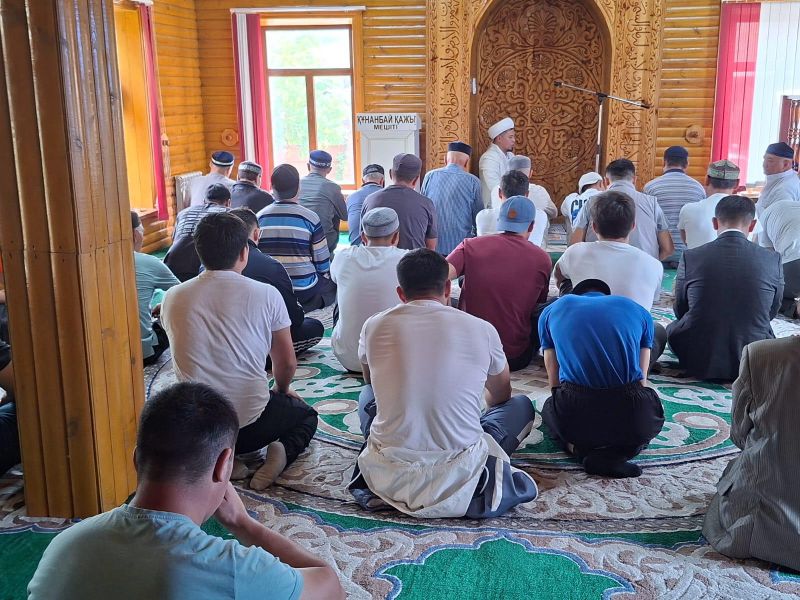 «Құнанбай қажы» мешітінде Қожа Ахмет Ясауи ілімі насихатталды