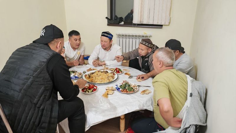 «Төлеутай ата» мешітінде хакім Абайдың меретойына орай Құран хатым жасалды