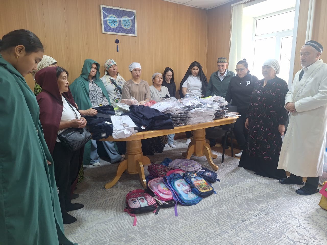 «Бала қажы» мешітінде «Мектепке жол» акциясы жалғасты