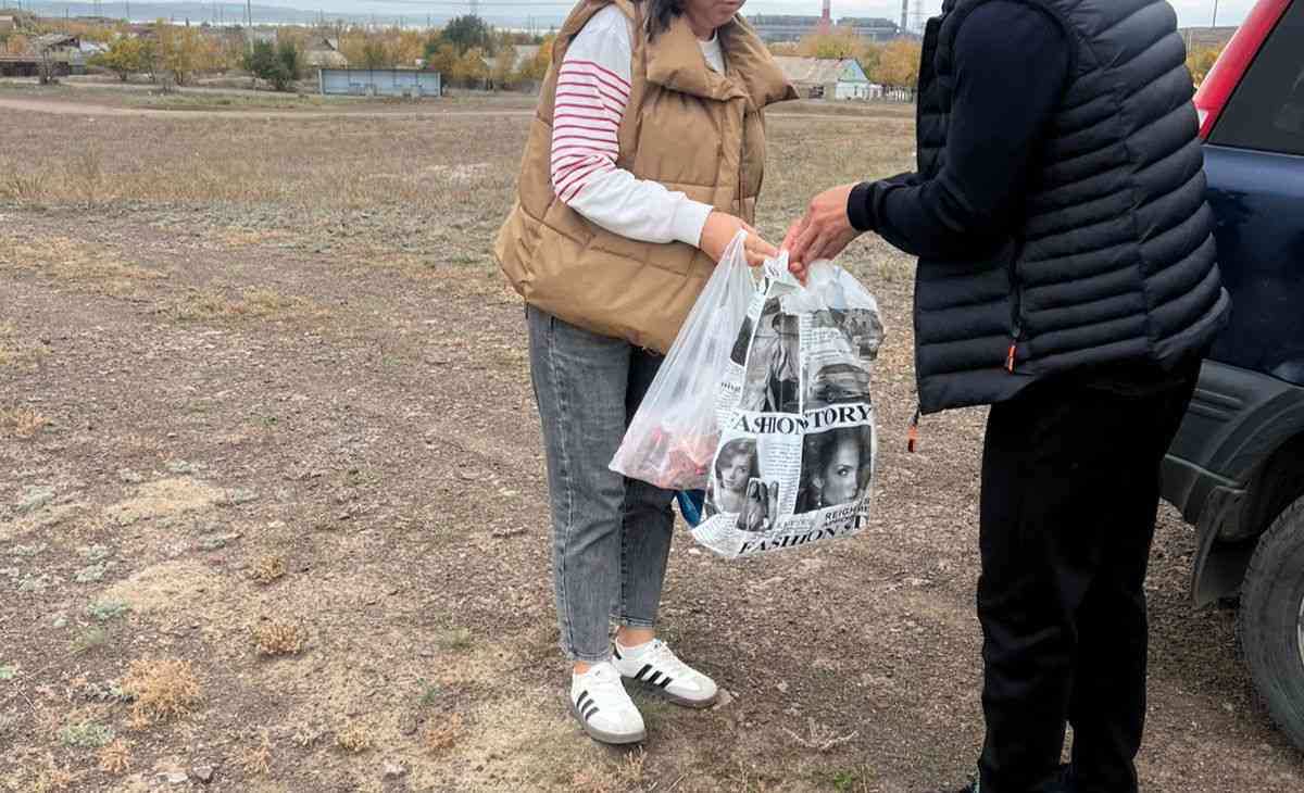 Қарабас кентінде қайырымдырық шарасы жүзеге асты
