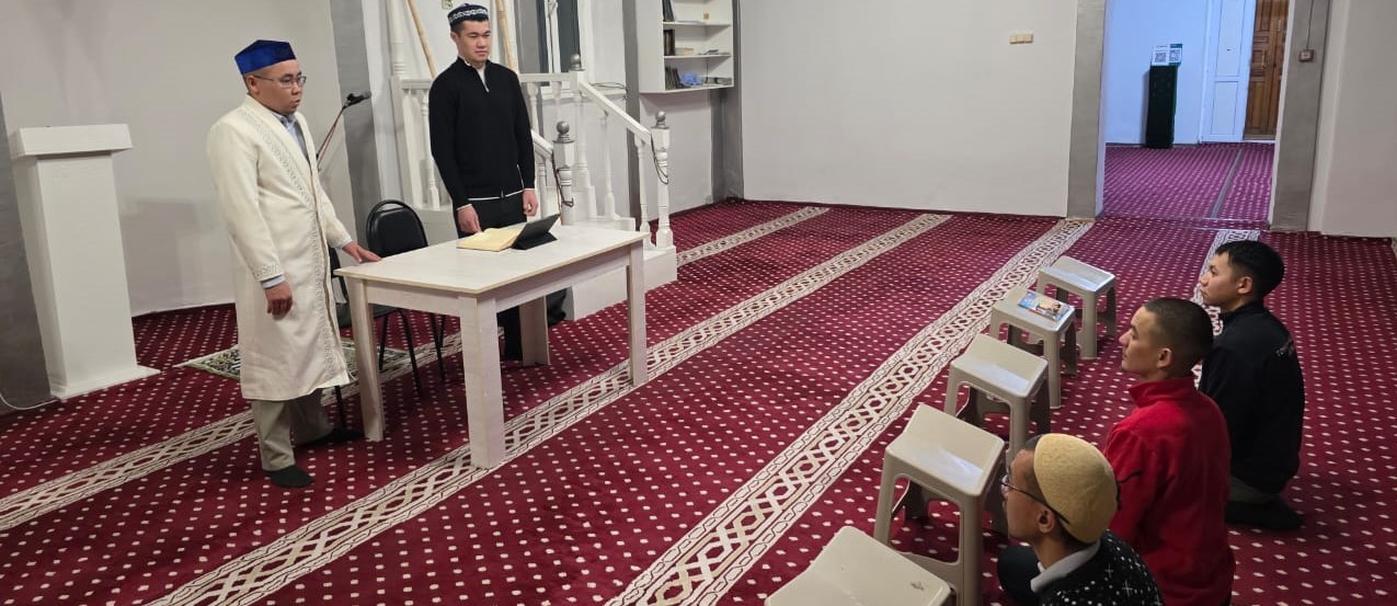 «Нұр» мешітінде фиқһ дәрістері басталды
