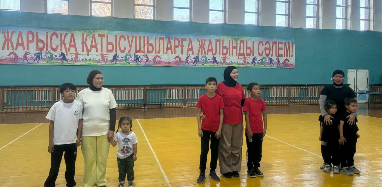 Ақадырда «Спорт – денсаулық кепілі» атты отбасылық эстафеталық жарыс өтті