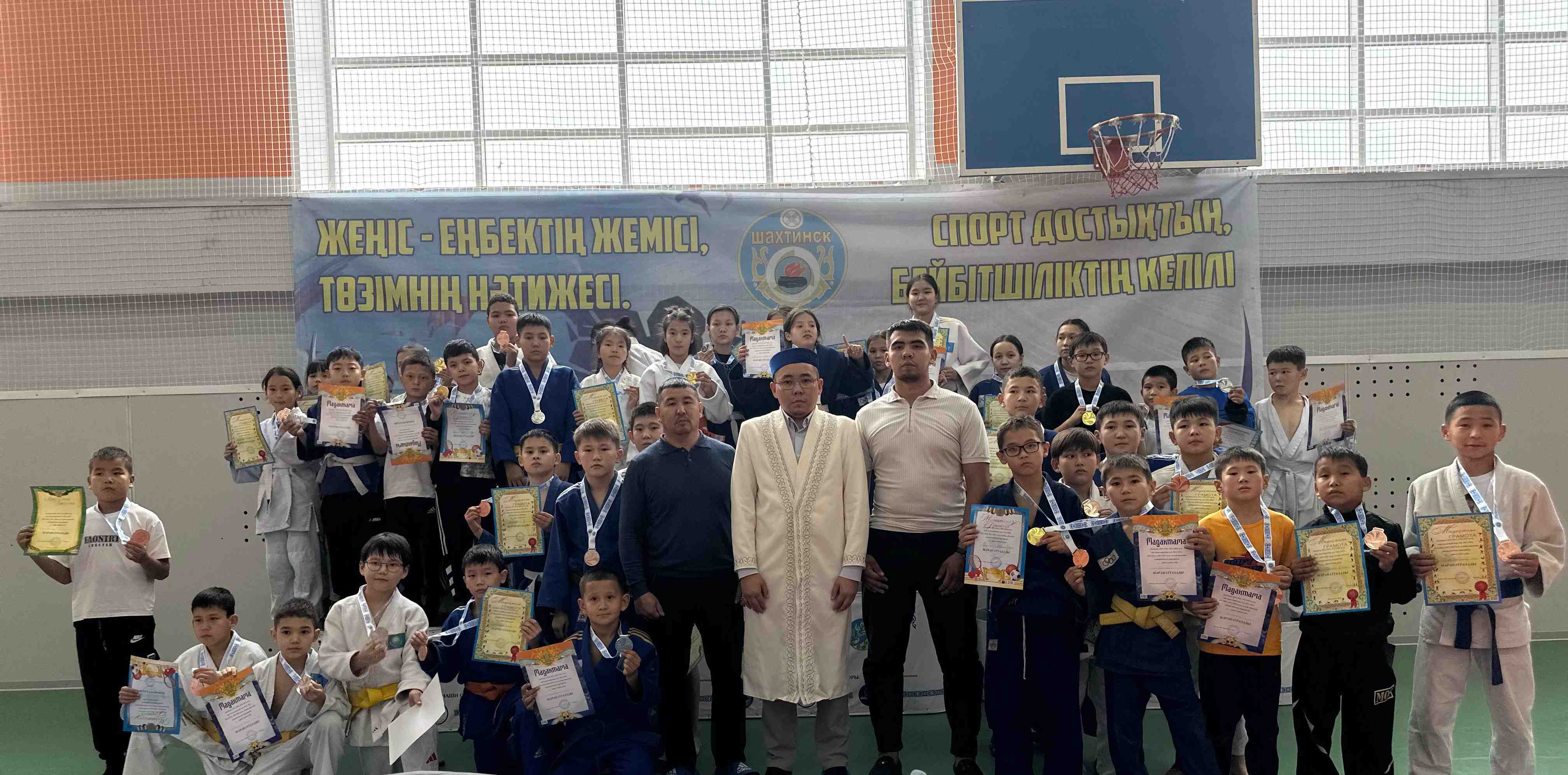 «Нұр» мешіті облыстық қайырымдылық дзюдо сайысын ұйымдастырды