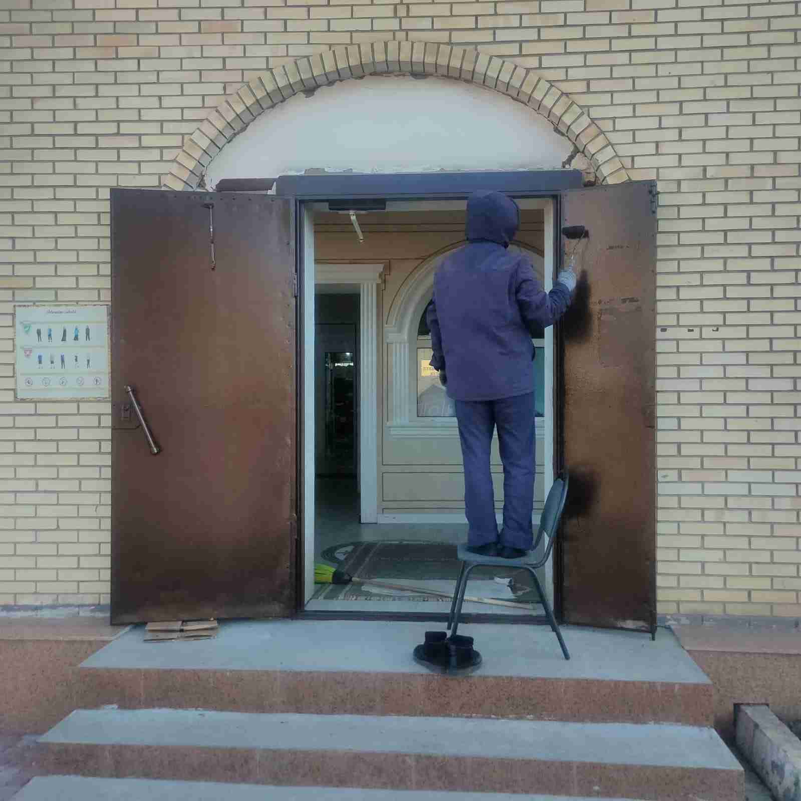 «Әлихан Бөкейхан» мешітінде тазалық және көріктендіру жұмыстары атқарылды