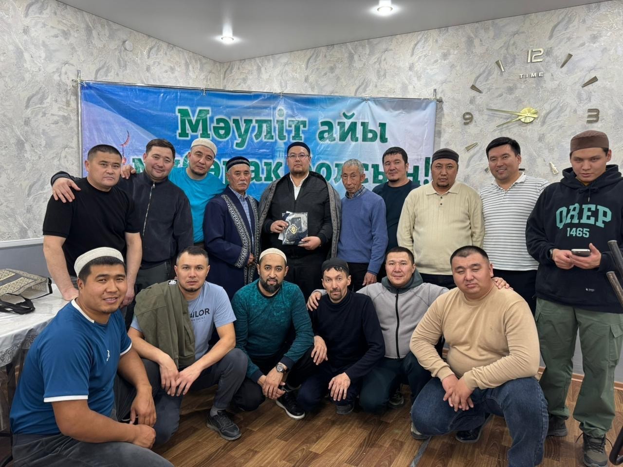 Ақжал кентінде рухани Мәуліт кеші өтті