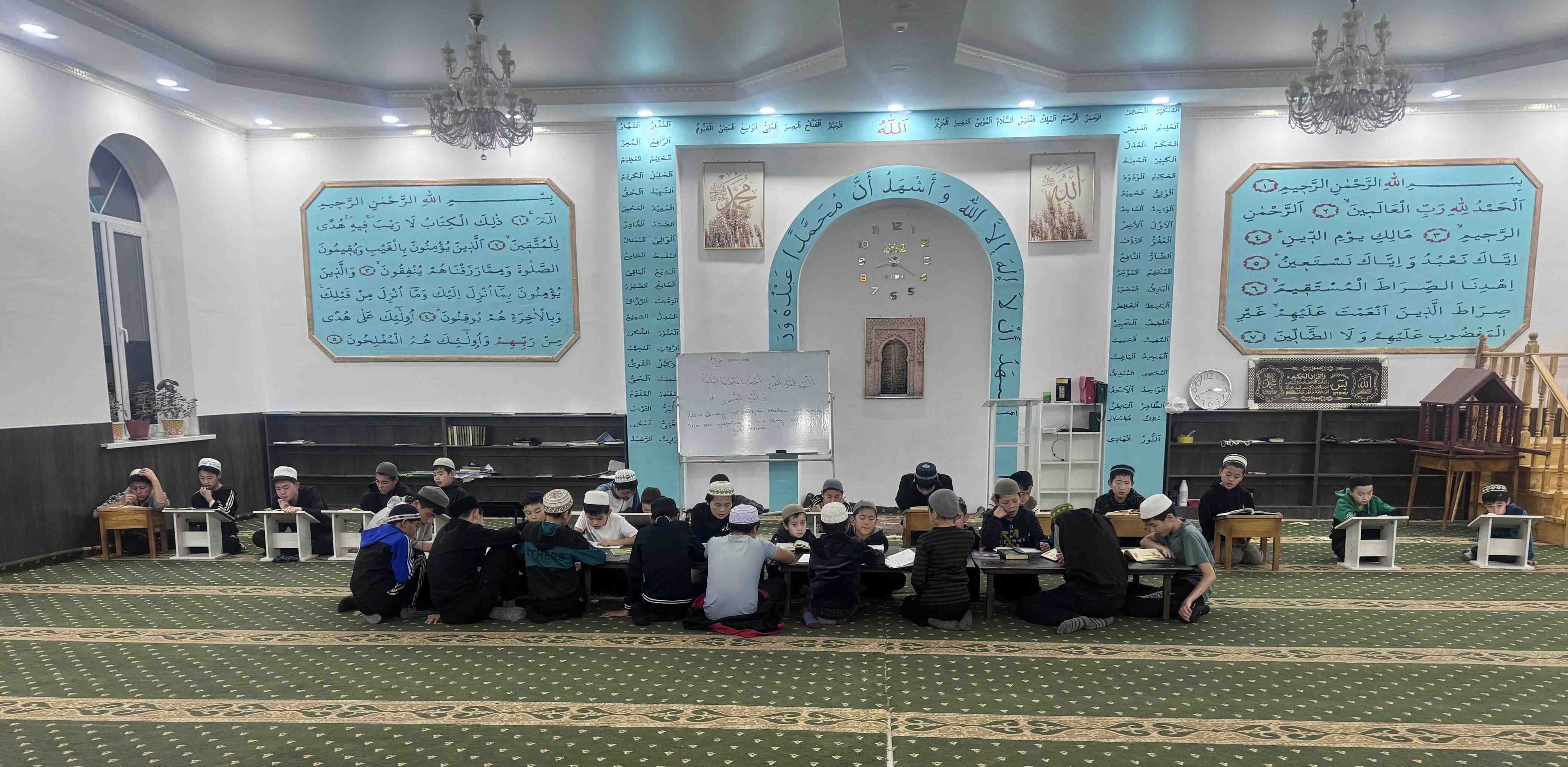 Долинка кентінде «Құран және тәжуид» дәрістері жүргізіліп жатыр