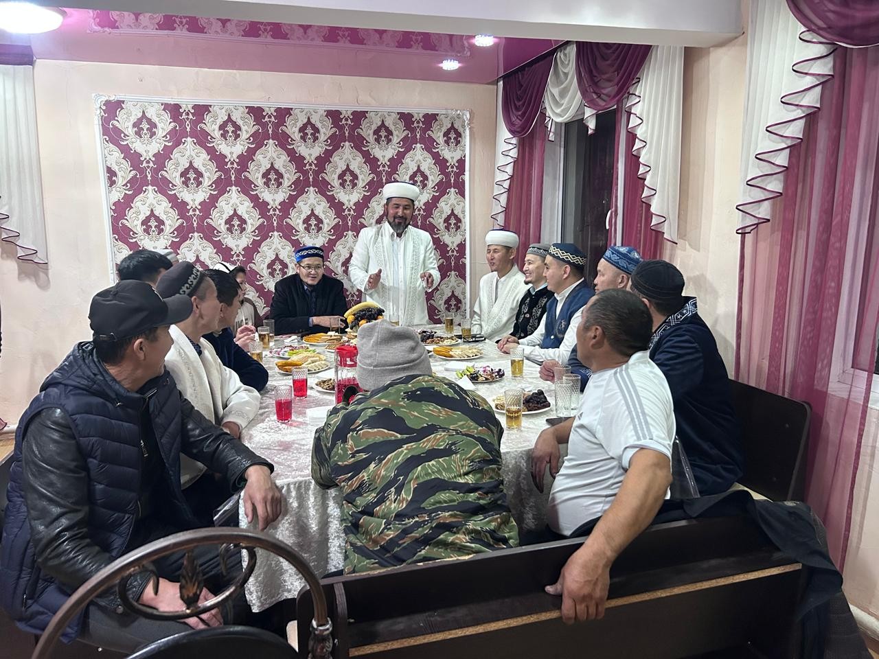 Сәрепті ауылдық мешітінде  мәуліт оқылды