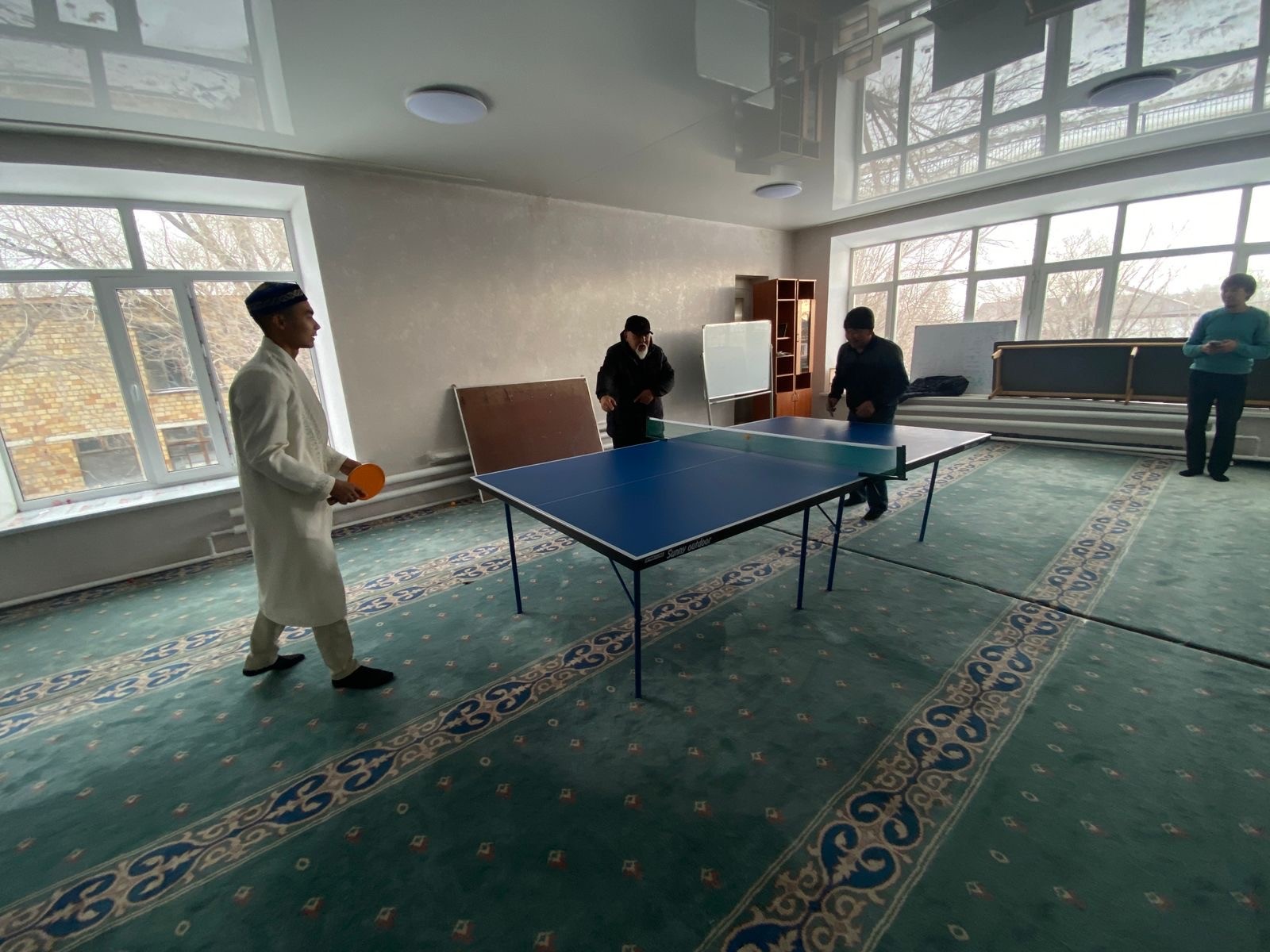 Шахтинск өңірінің жамағаты үстел теннисінен жолдастық кездесу өткізді