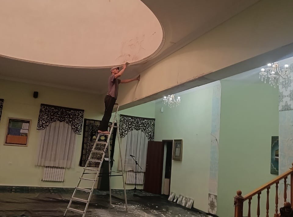 Еркіндік ауылдық мешітіне күрделі жөндеу жүргізілді