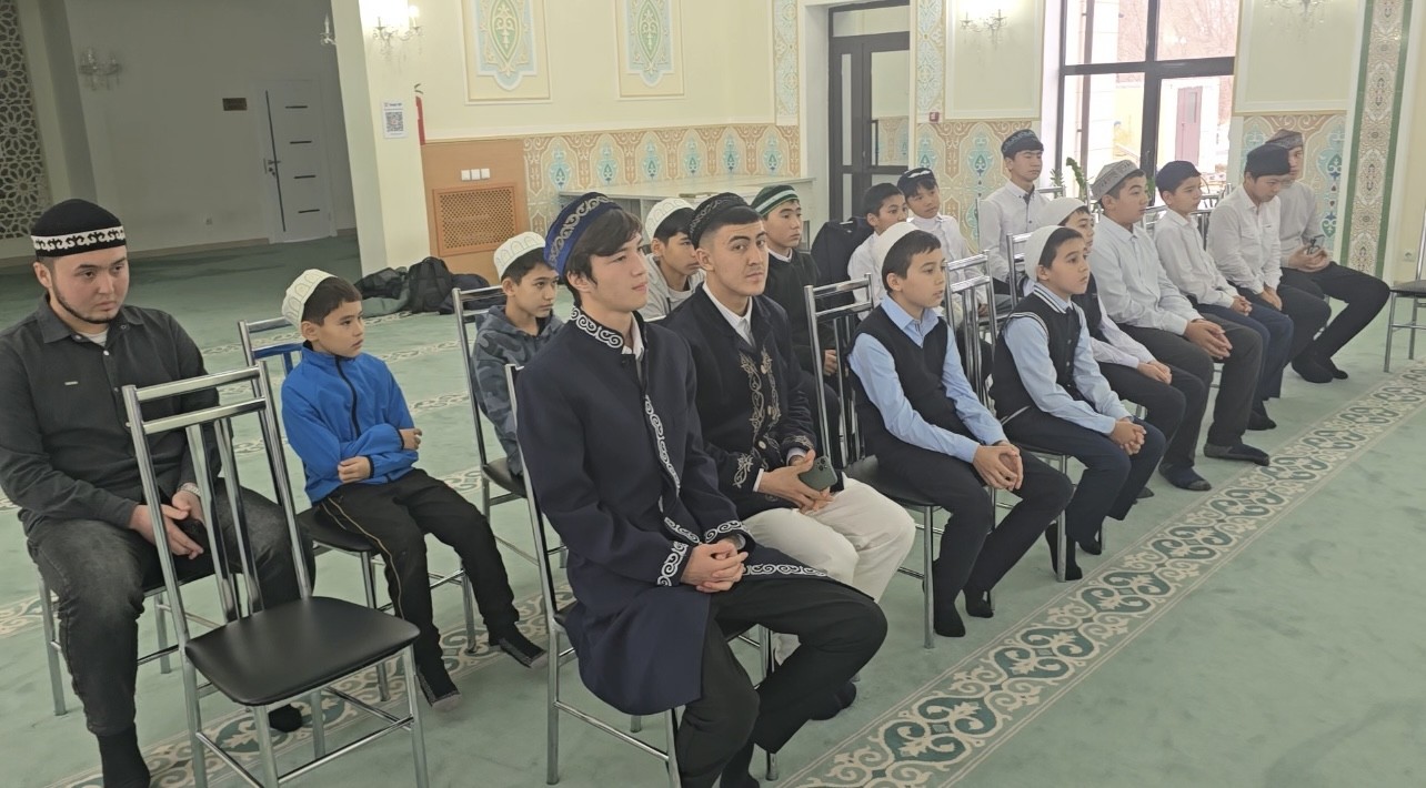 «Төлеутай ата» мешітінде Құран жарысы өтті