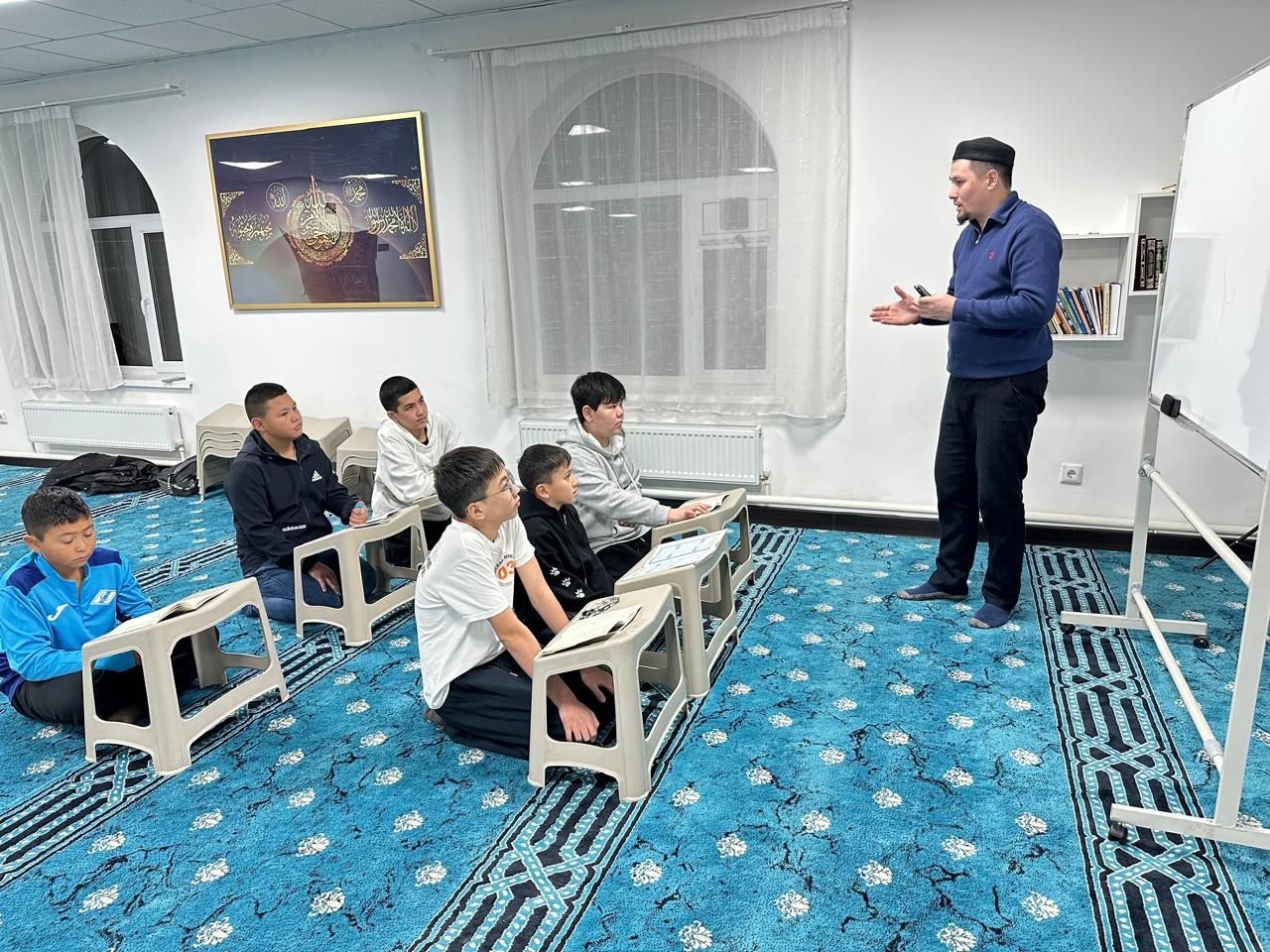 «Ерімбет Ата» мешітінде тәжуид және Құран дәрістері тұрақты түрде өтуде