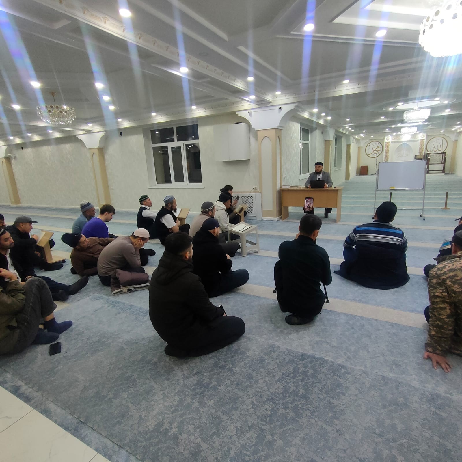 «Жақып Ақбай» мешітінде фиқһ дәрістері өтіп жатыр