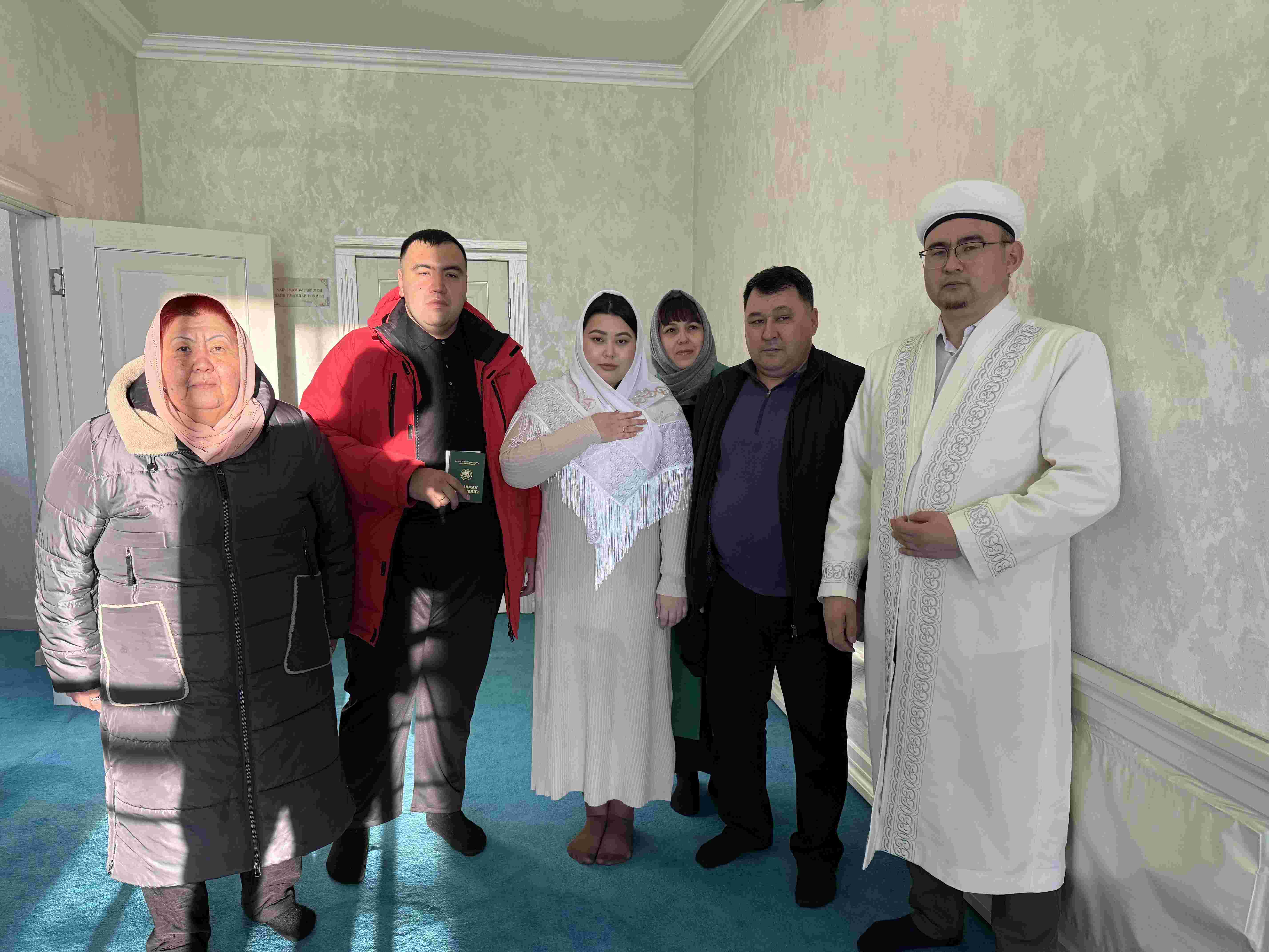 «Қазыбек би» мешітінде жас отау иелеріне отбасы құндылықтары түсіндірілді