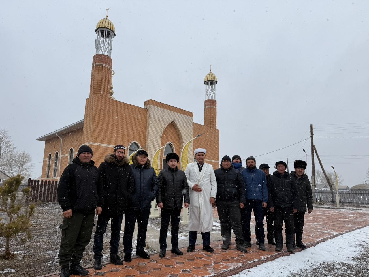 ҚАРАҒАНДЫ ОБЛЫСЫНДА ӨРТКЕ ОРАНҒАН МЕШІТ ҚАЙТА ҚАЛПЫНА КЕЛТІРІЛДІ