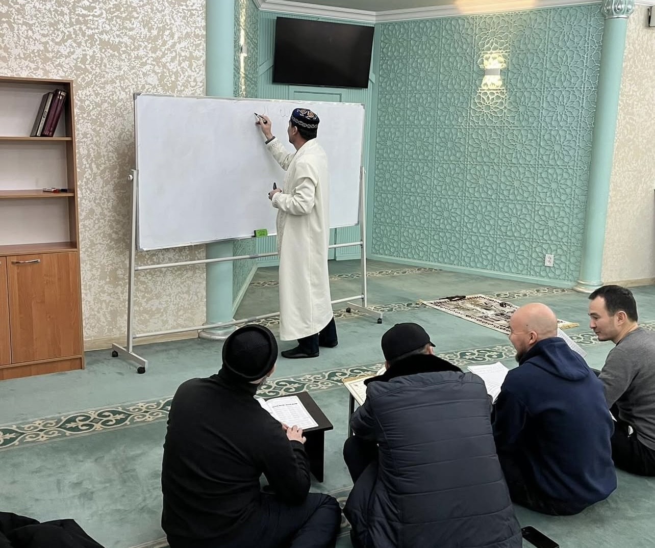 «Хазірет Али» мешітінде Құран дәрістері тұрақты өтуде