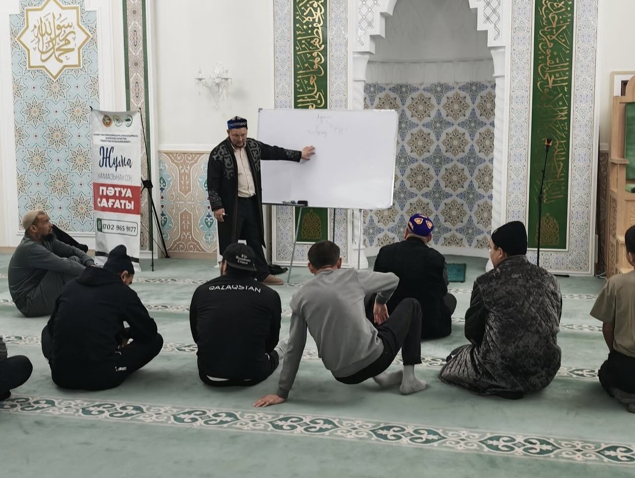 Төлеутай ата мешітінде ақида дәрістері тұрақты өтуде