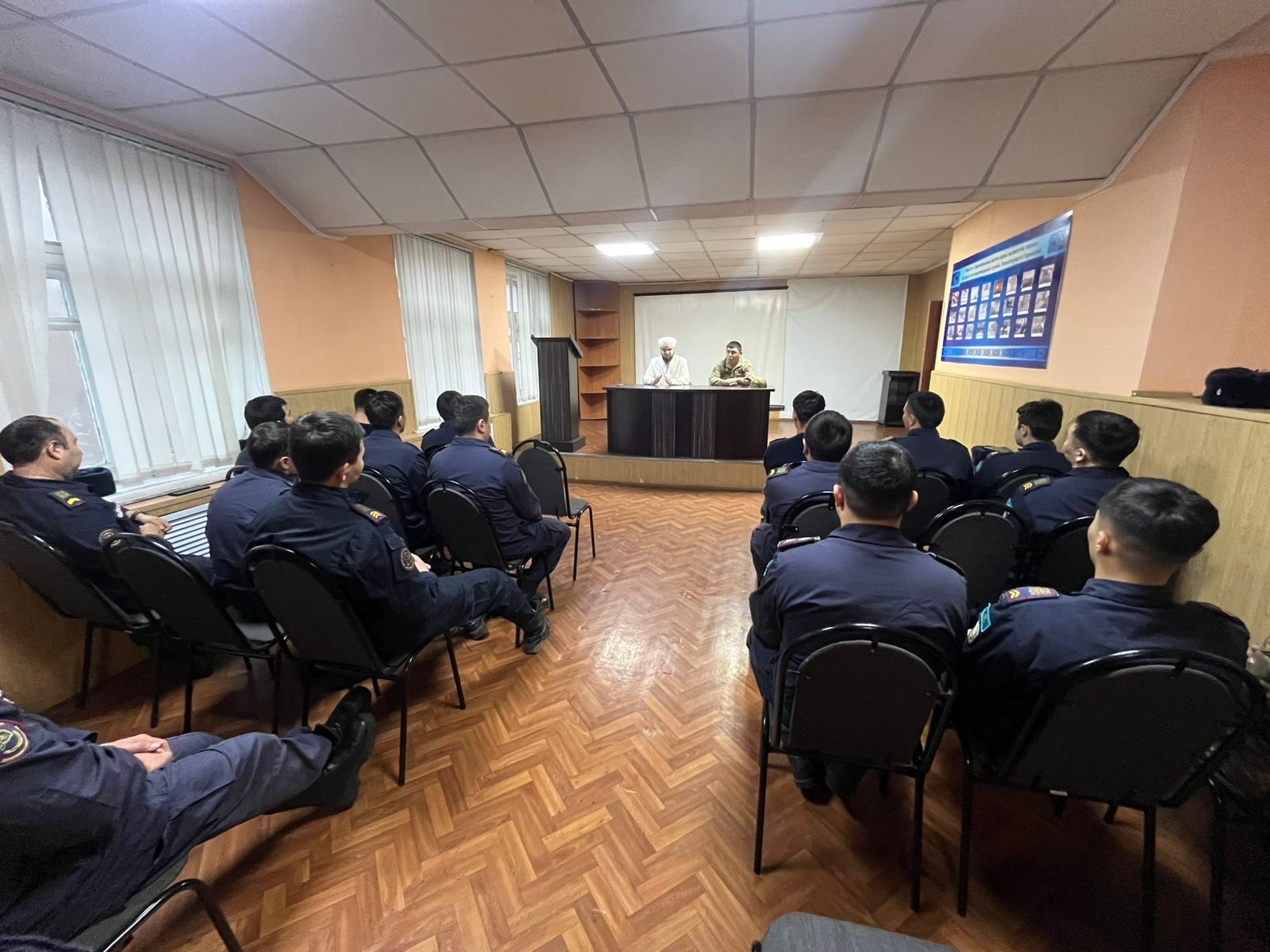 Теміртау қаласы ТЖБ қызметкерлеріне рухани насихат жүргізілді