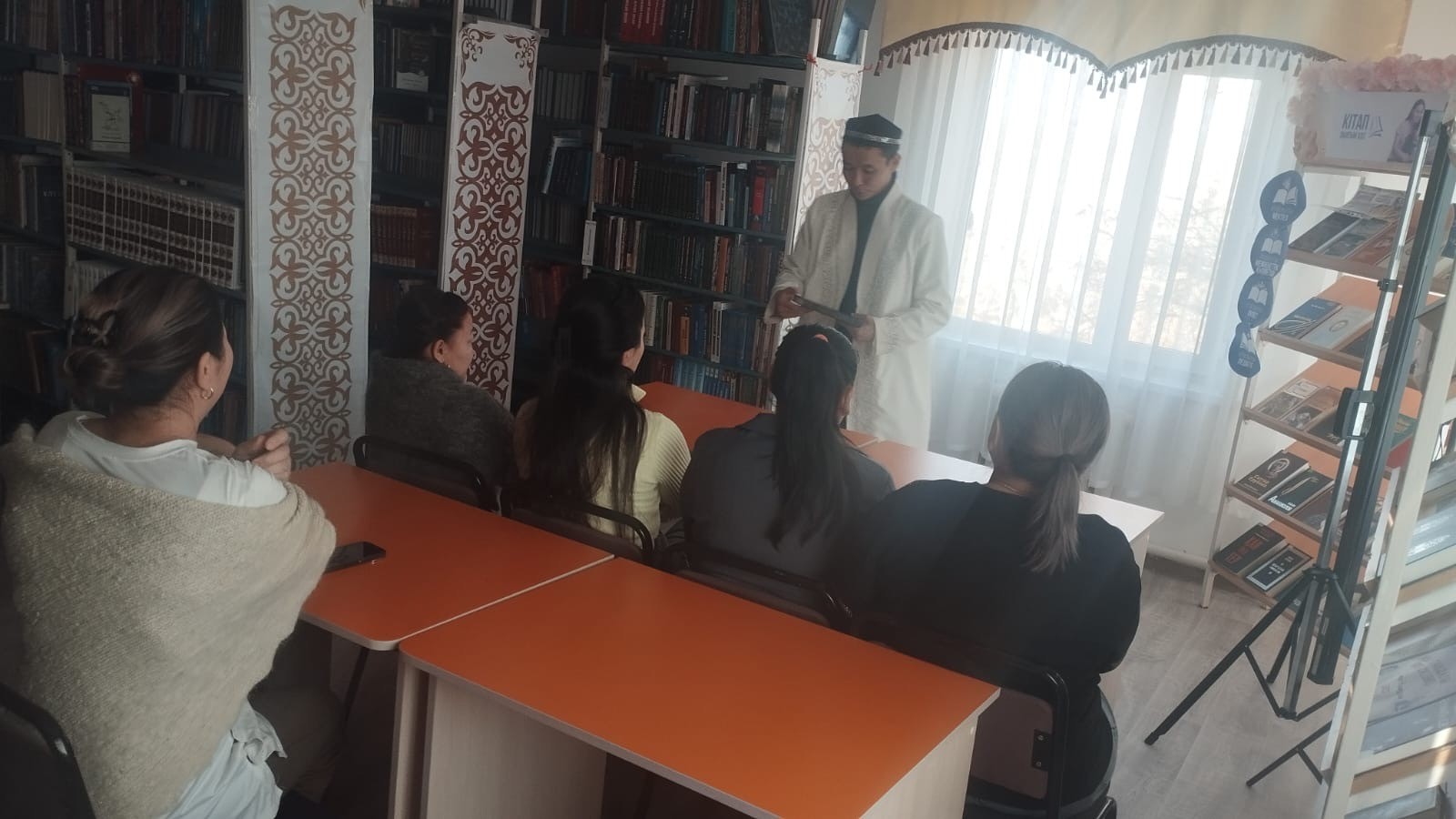 Сәрепті кентінде «Бір айда бір кітап» жобасы жүзеге асты