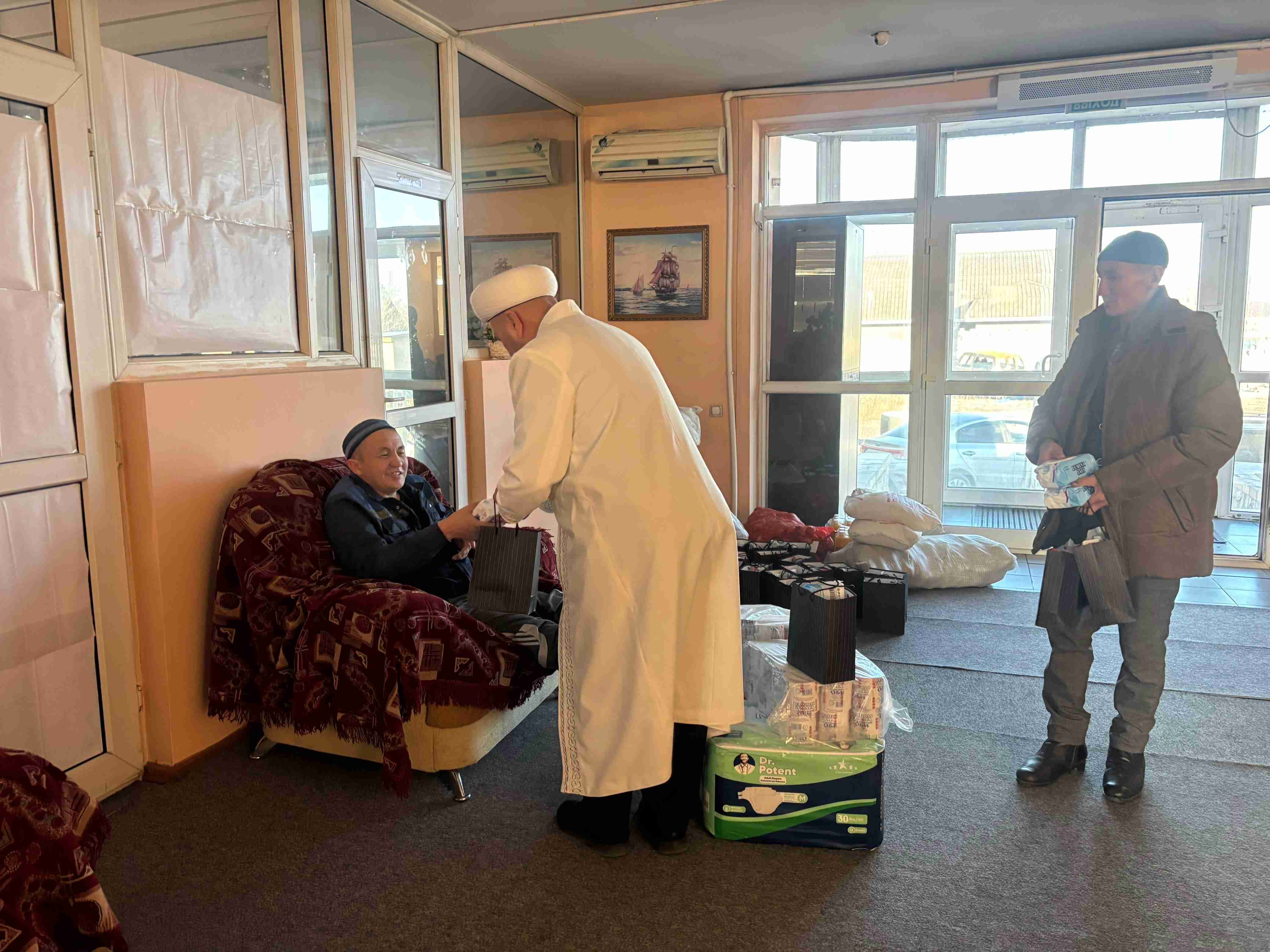 Қарағанды қалалық «Әл Ғаффар» мешіті кезекті қайырымдылық шарасын ұйымдастырды