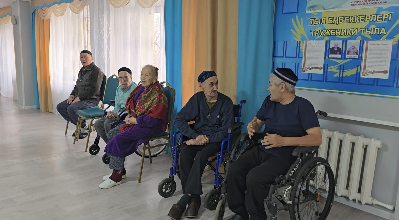 Қарттарға қамқорлық – сауапты істің сәулесі