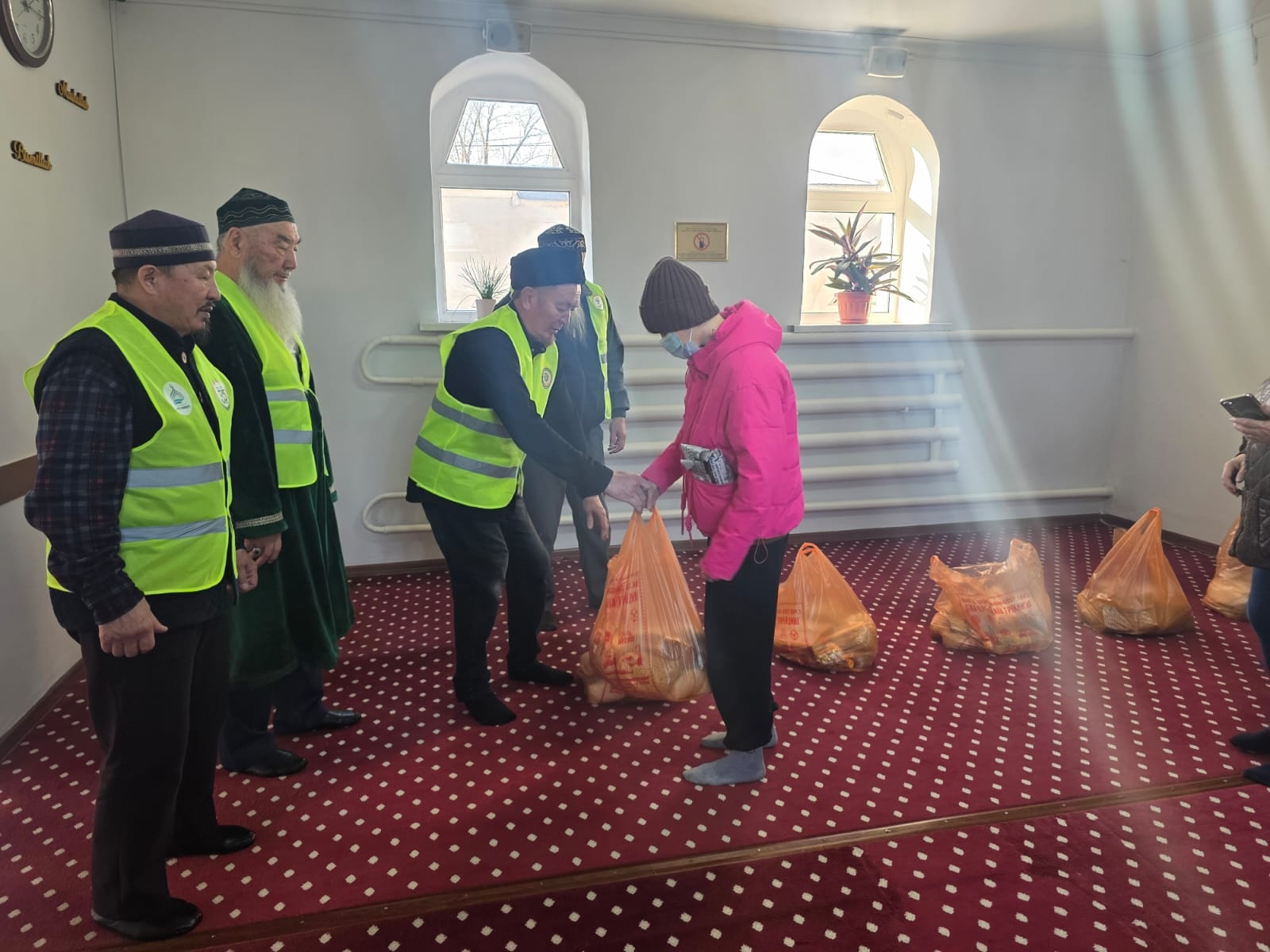 Шахтинск қалалық «Нұр» мешітінде мүмкіндігі шектеулі жандарға қолдау көрсетілді