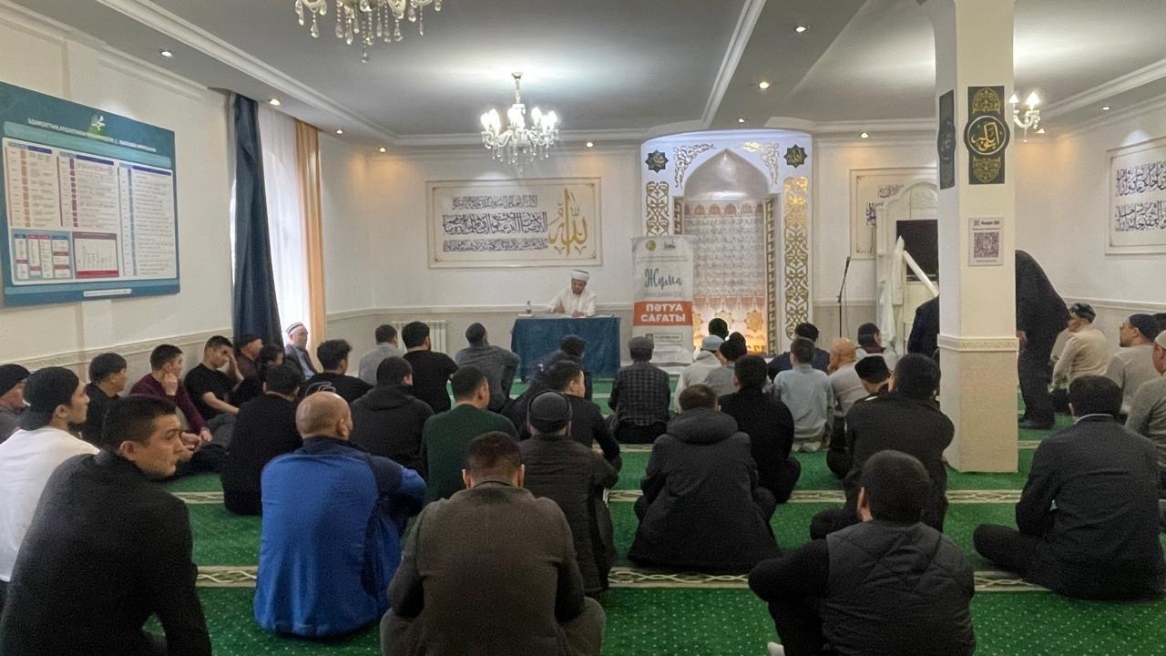 «Жыржыс қажы« мешітінде жастарға насихат өтті