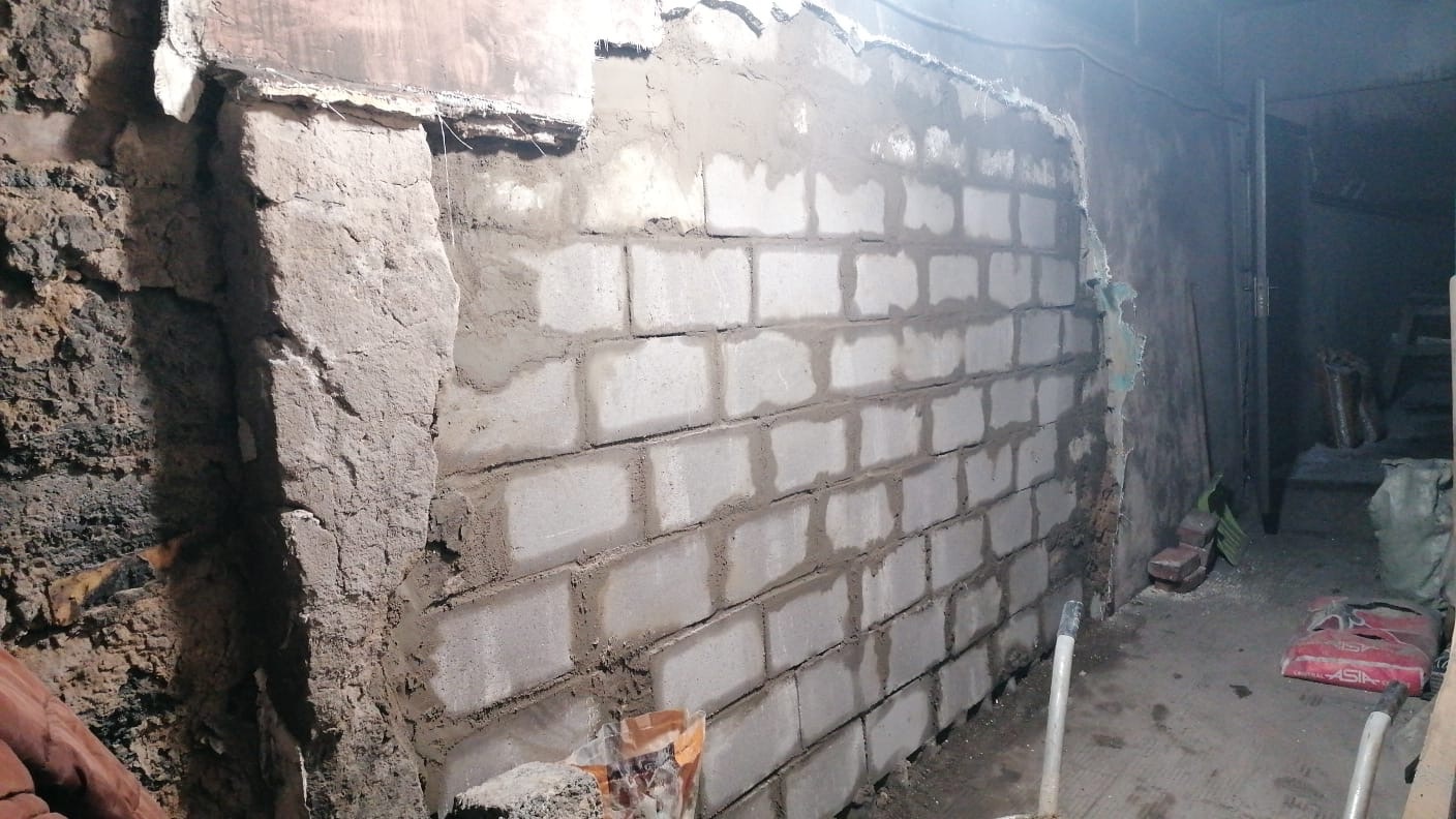 «Хазірет Али» мешітіндегі қазандықтың дуалы жаңартылды