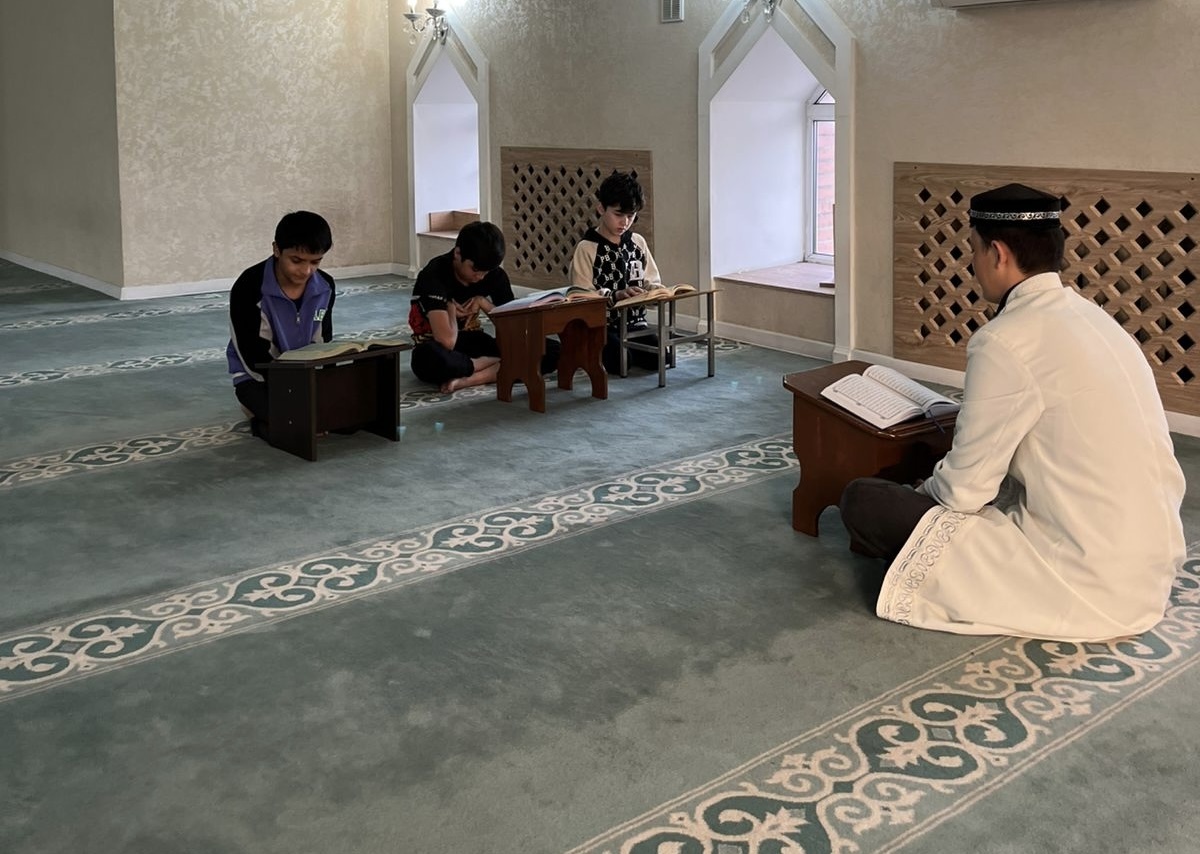 «Хазірет Али» мешітінде Құран оқып үйрену дәрістері жалғасуда»