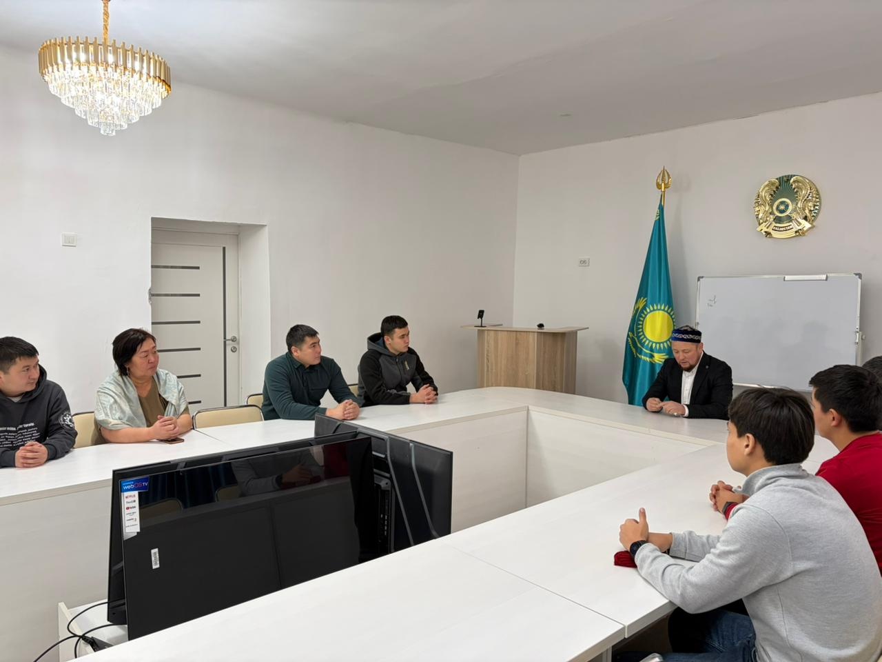 Приозерск қаласында спортшылармен кездесу өтті