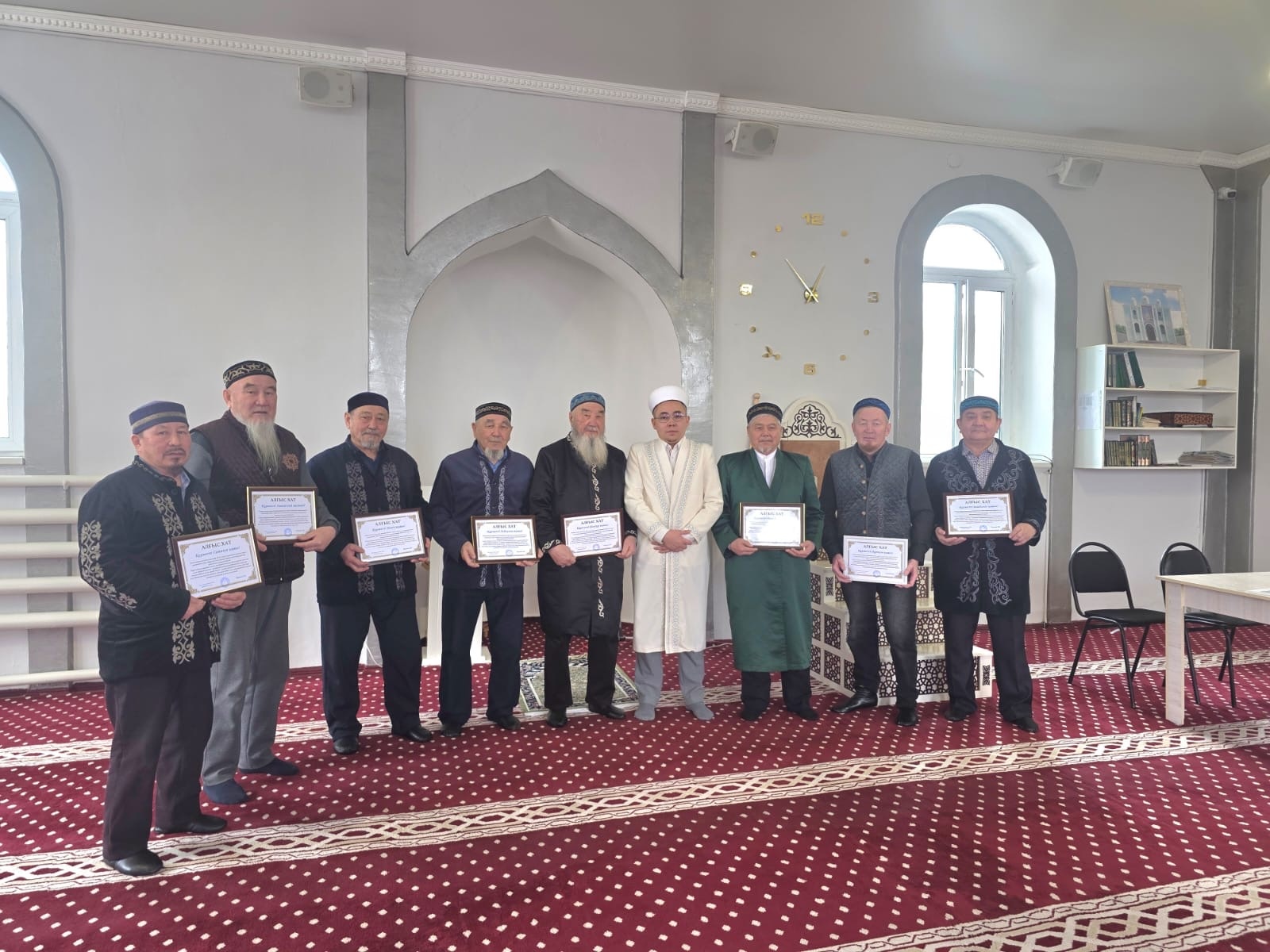 «Нұр» мешітінің 2025 жылғы жұмысына қорытынды жасалды