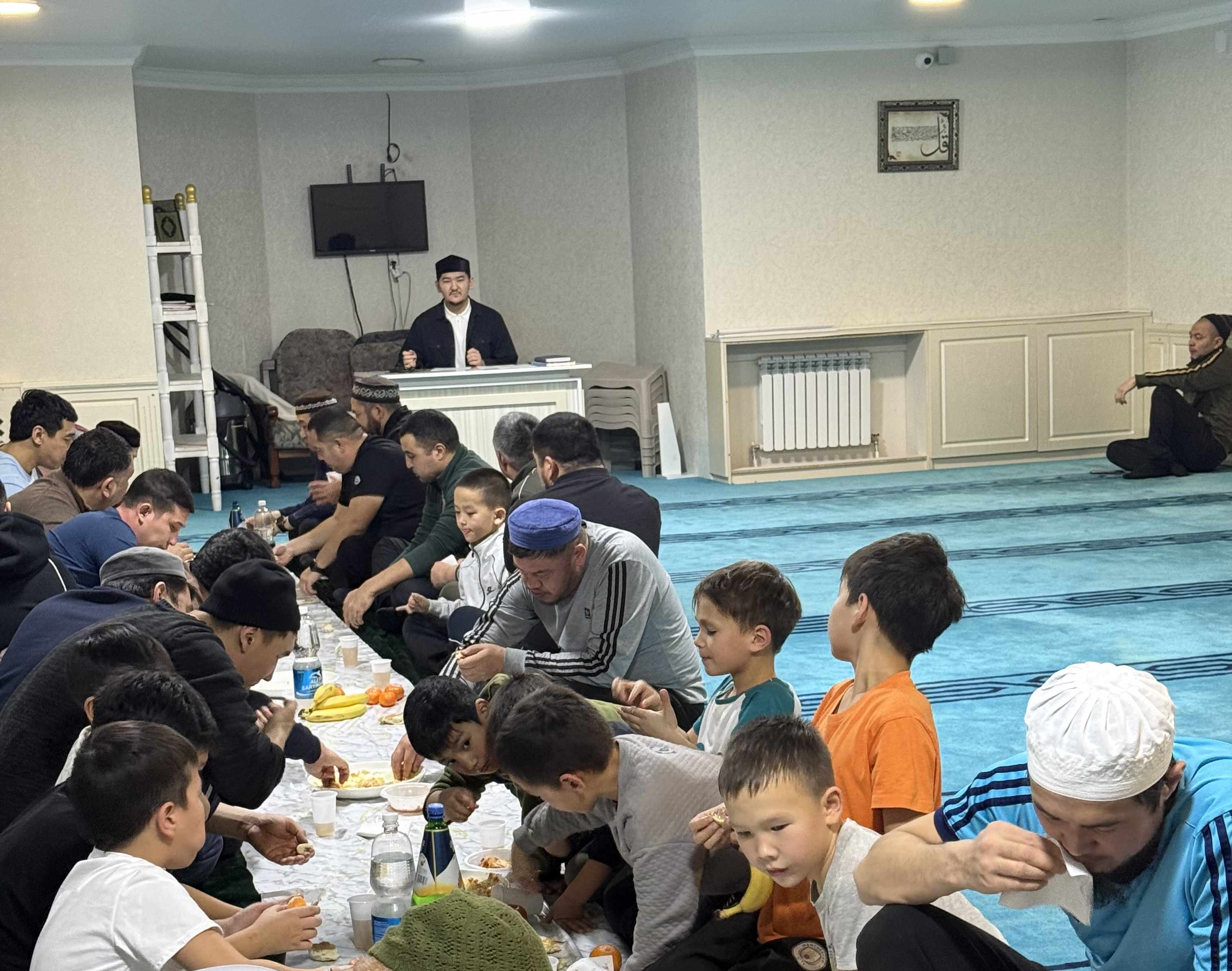 «Қазыбек би» мешітінде «Отан және иман» тақырыбында насихат айтылды