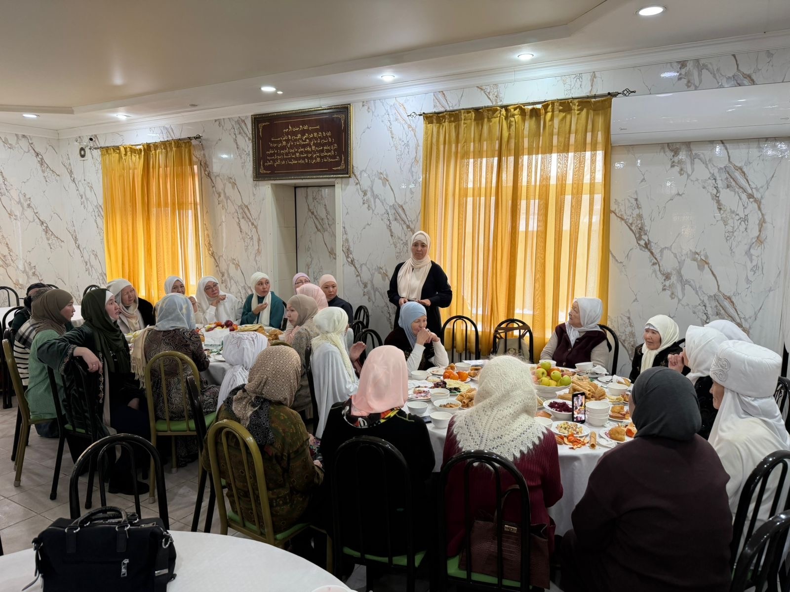 «Бала қажы» мешітінде «Жақсылық жасаушыға берілетін сауаптар» тақырыбында насихат айтылды