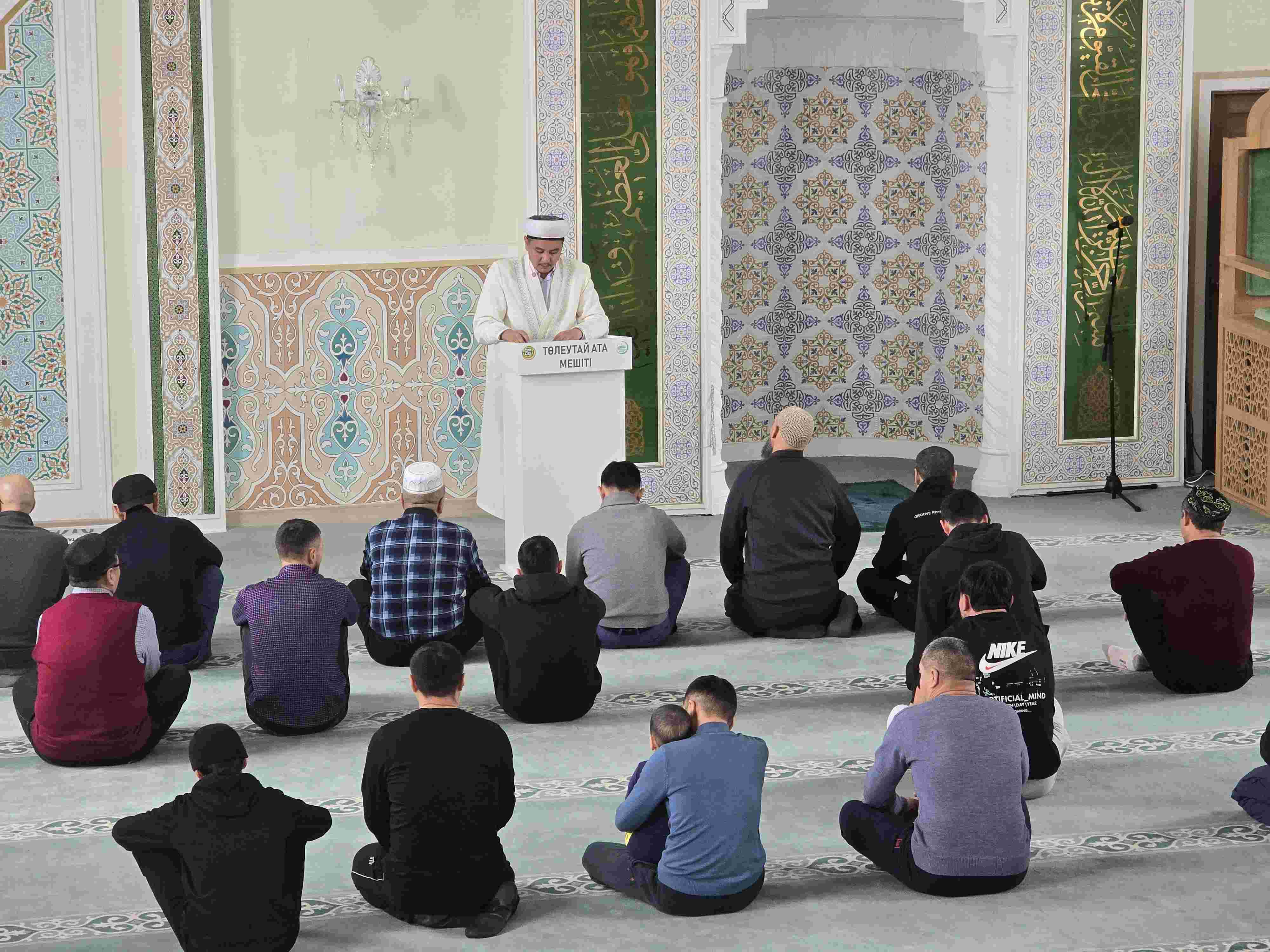 «Төлеутай ата» мешітінде жат ағымның алдын алу бойынша насихат жүргізілді