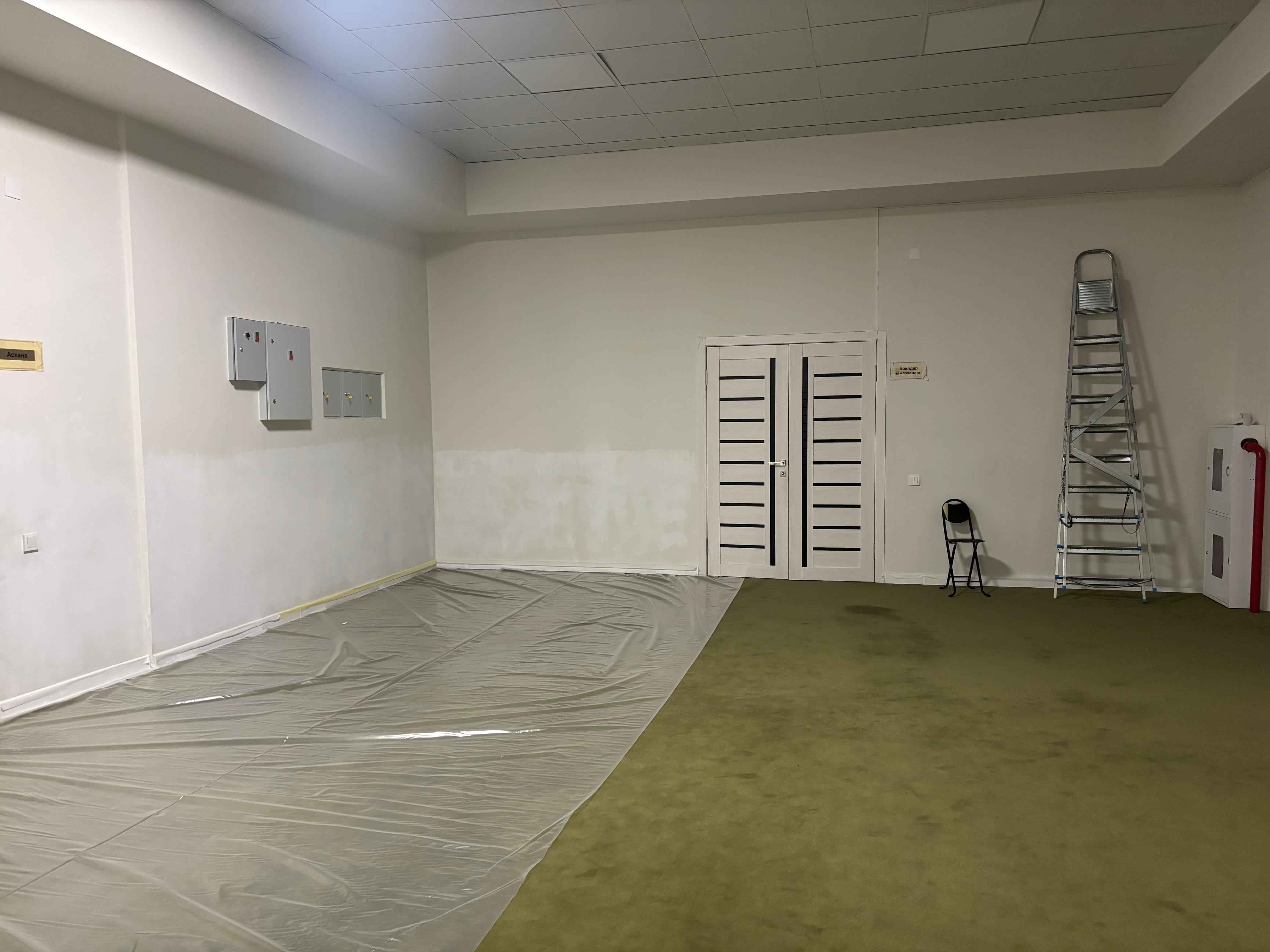 Қарағанды қалалық «Әл-Ғаффар» мешітінің екінші қабатында жөндеу жұмыстары басталды