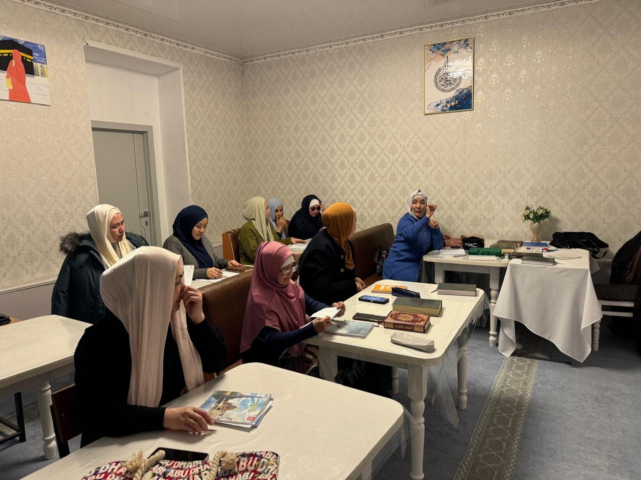 «Иса молла» мешітінде Миғраж түніне арналған рухани насихат өтті