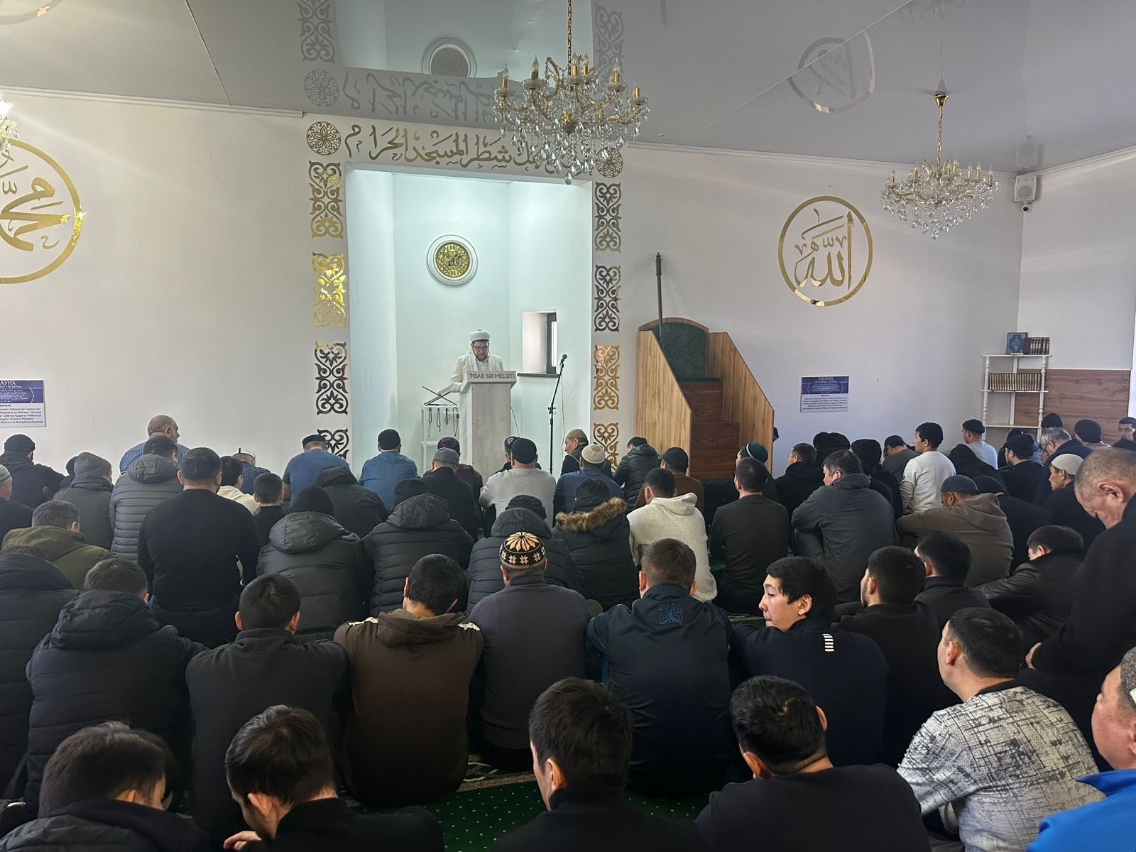 «Төле би» мешітінде «Жүрек тазалығы – иман нұры» тақырыбында насихат айтылды
