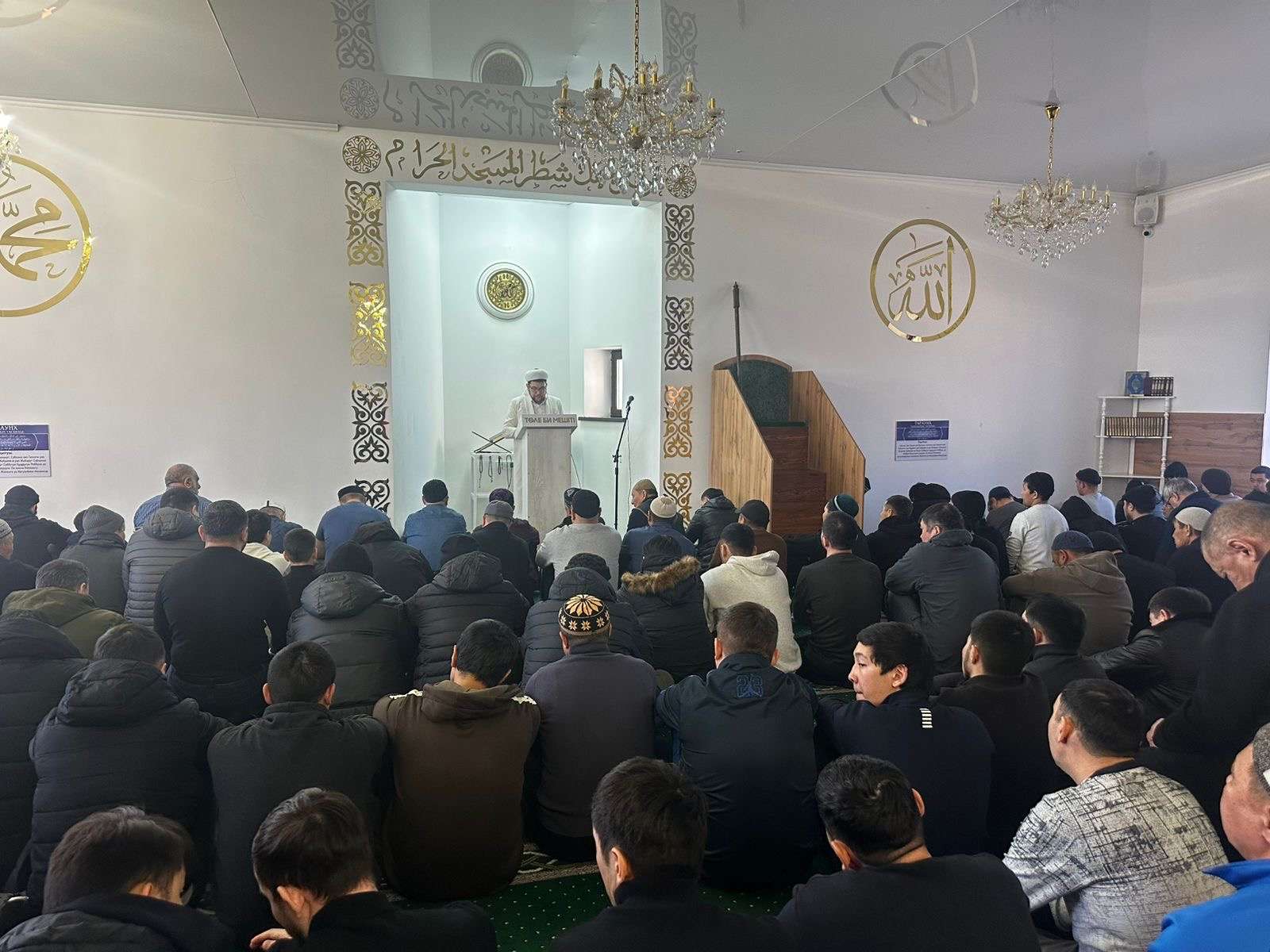 «Төле би» мешітінде «Жүрек тазалығы – иман нұры» тақырыбында насихат айтылды