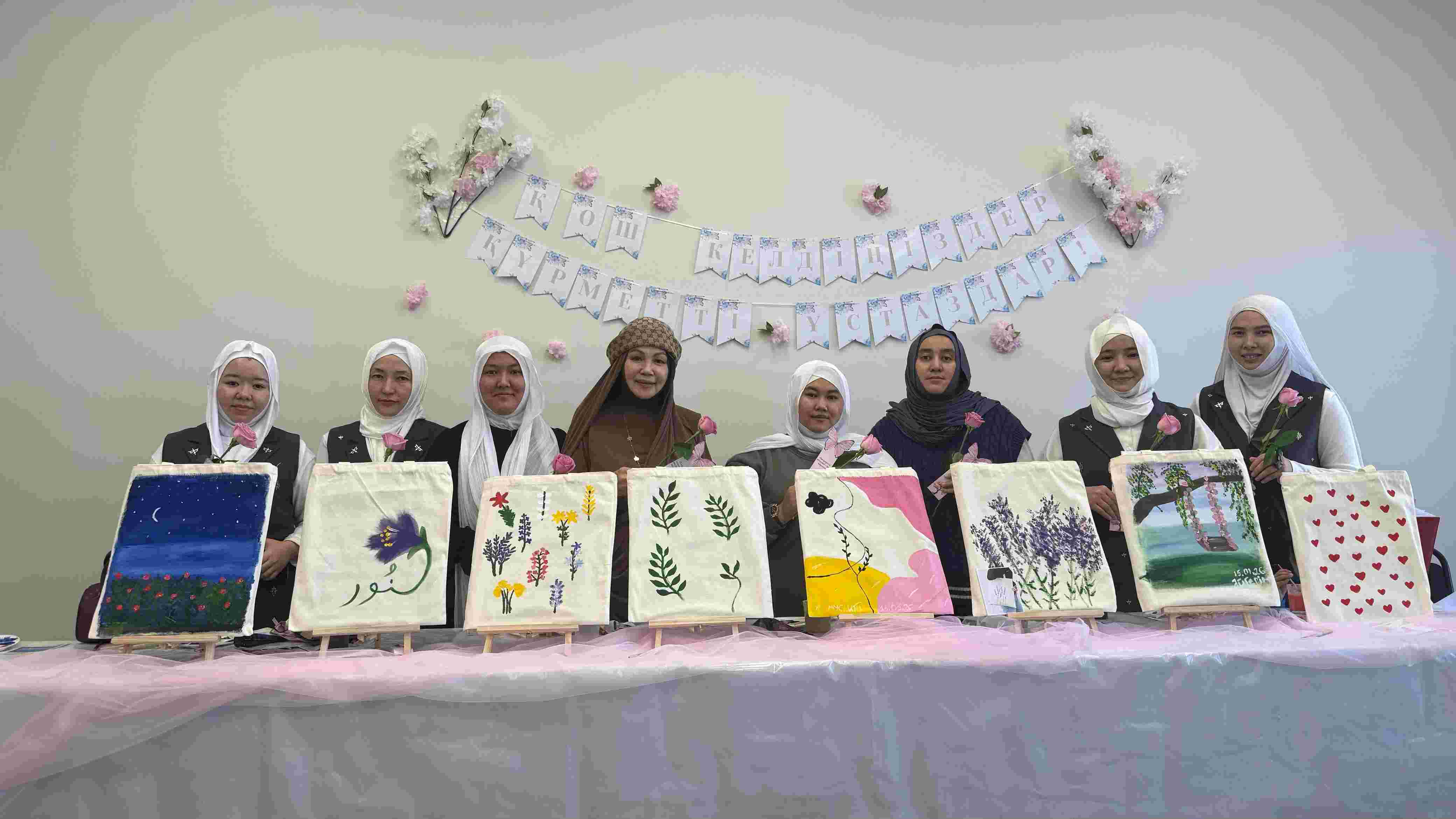 «Әл-Ғаффар» мешітінде ұстаздарға арналған шопперге сурет салу мастер-классы өтті