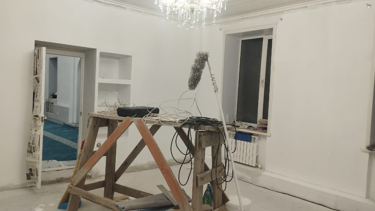 «Иса молла» мешітінде рамазан айына дайындық жұмыстары басталды