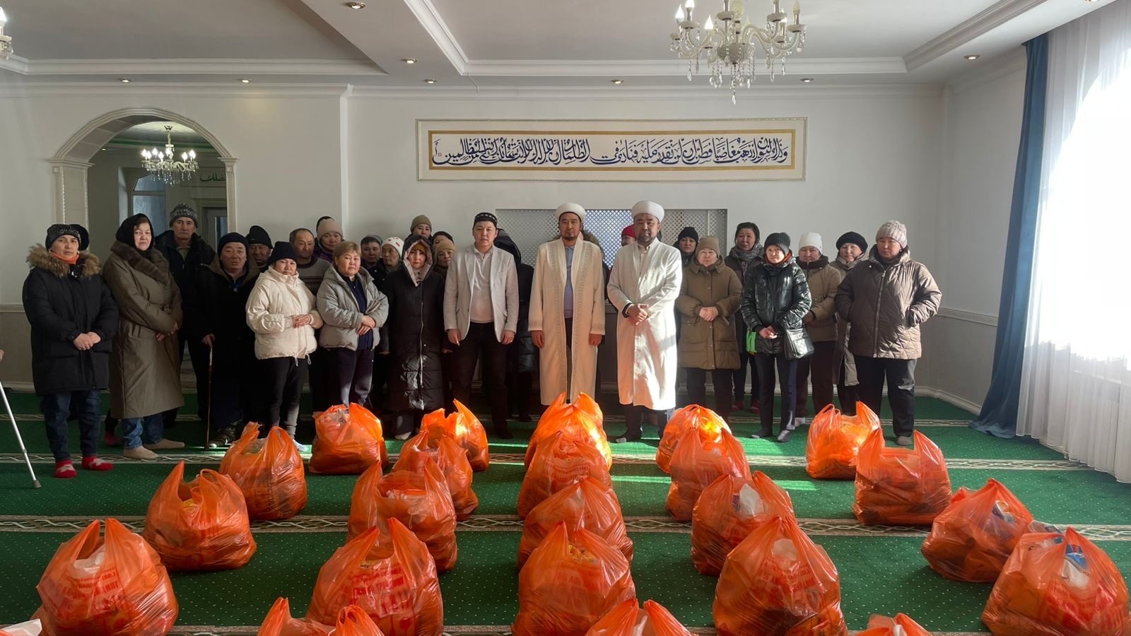 Қарағанды қалалық «Әл Машани» мешіті «Көшпелі қайырымдылық керуені» акциясын ұйымдастырды