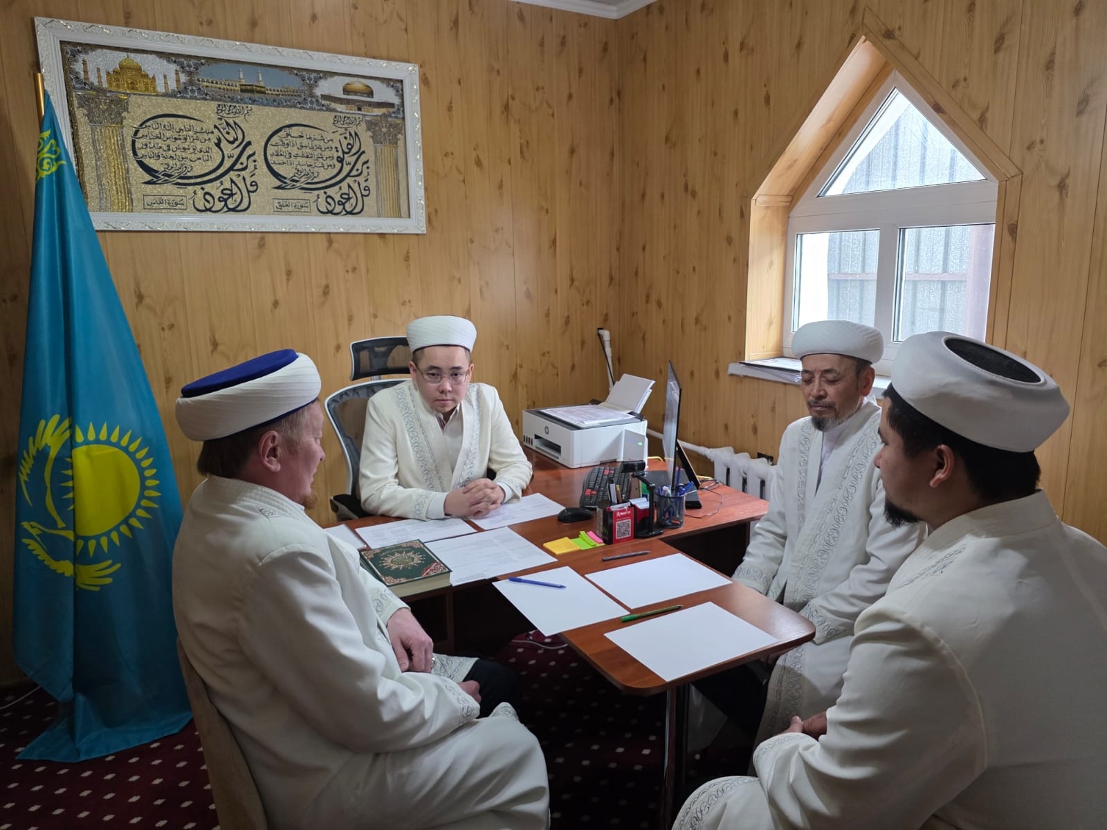 Шахтинск қаласына қарасты мешіт имамдары жиын өткізді.