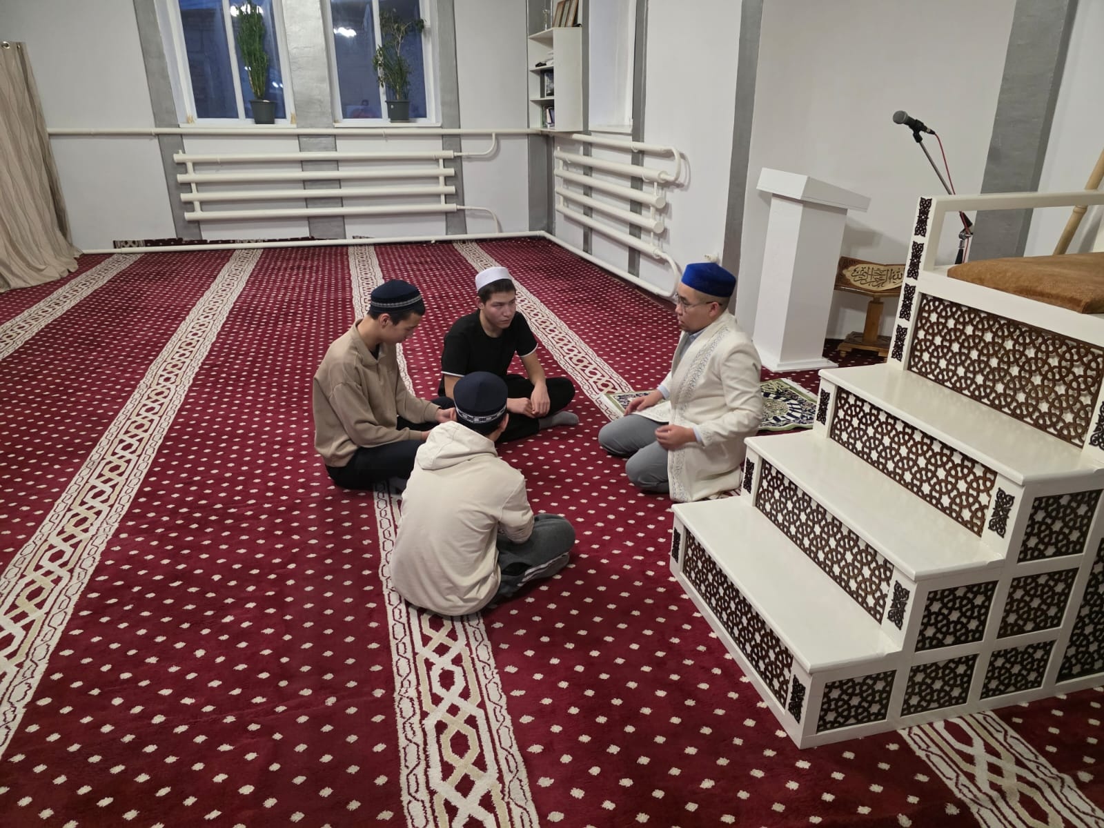 «Нұр» мешітінде «Құран және тәжуид» курсы тұрақты өтуде