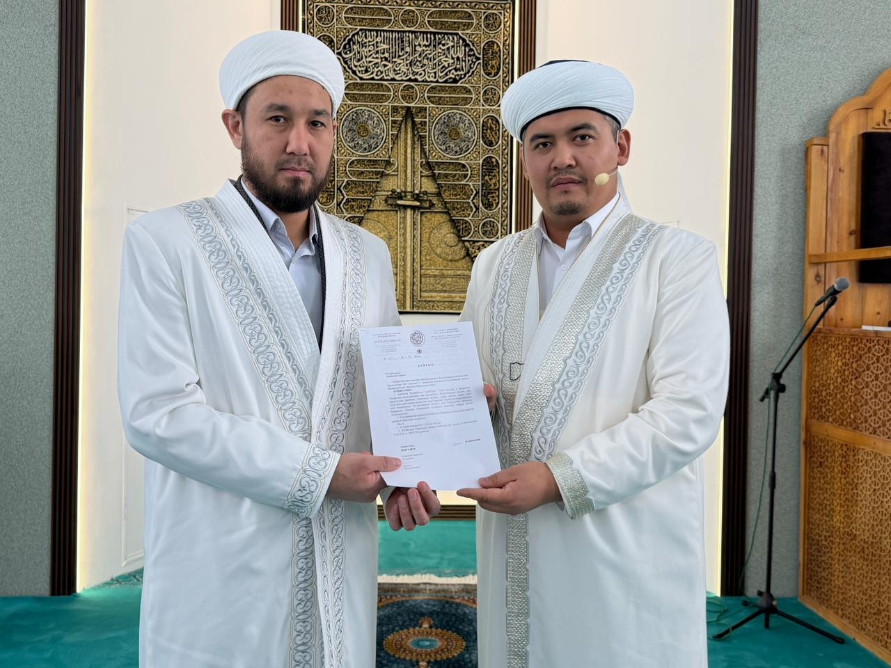 Осакаровка аудандық мешітіне жаңа имам тағайындалды